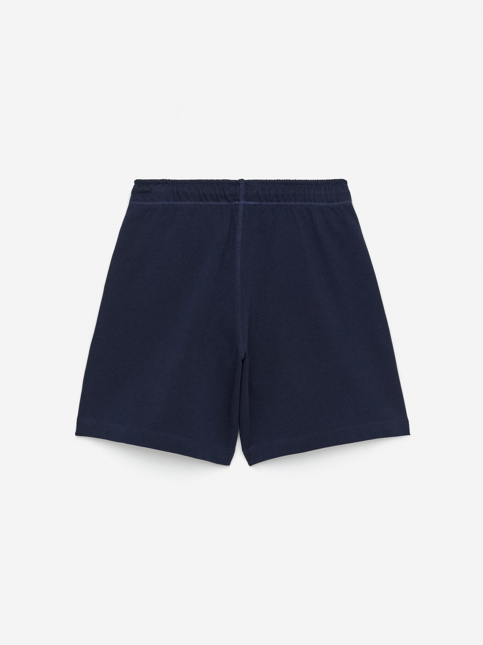 Jersey Shorts - Dark Blue/Grey Melange - 2