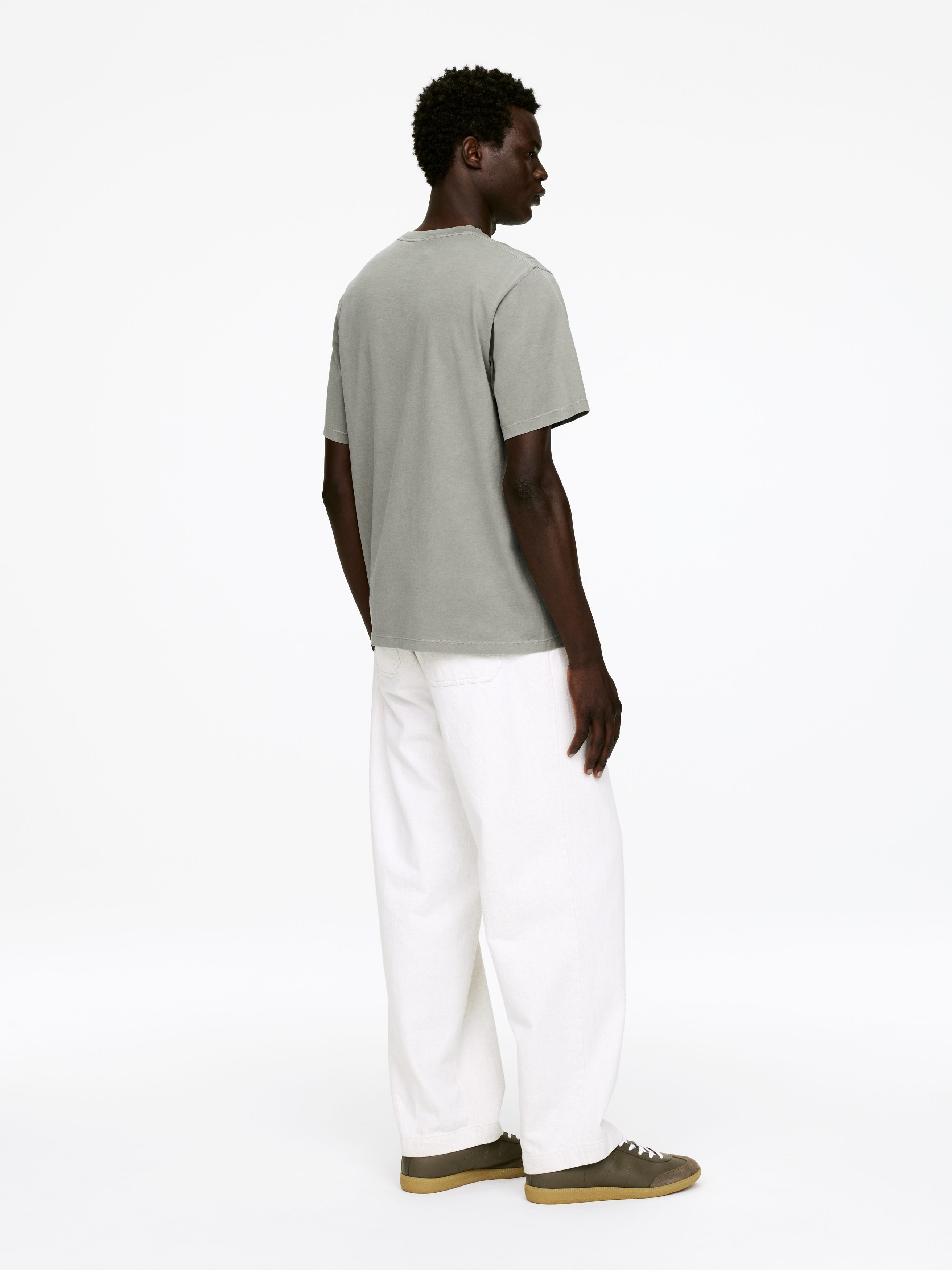 Lockeres T-Shirt - Grau - Relaxed Fit - Men - StillMedia/Lookbook - 3