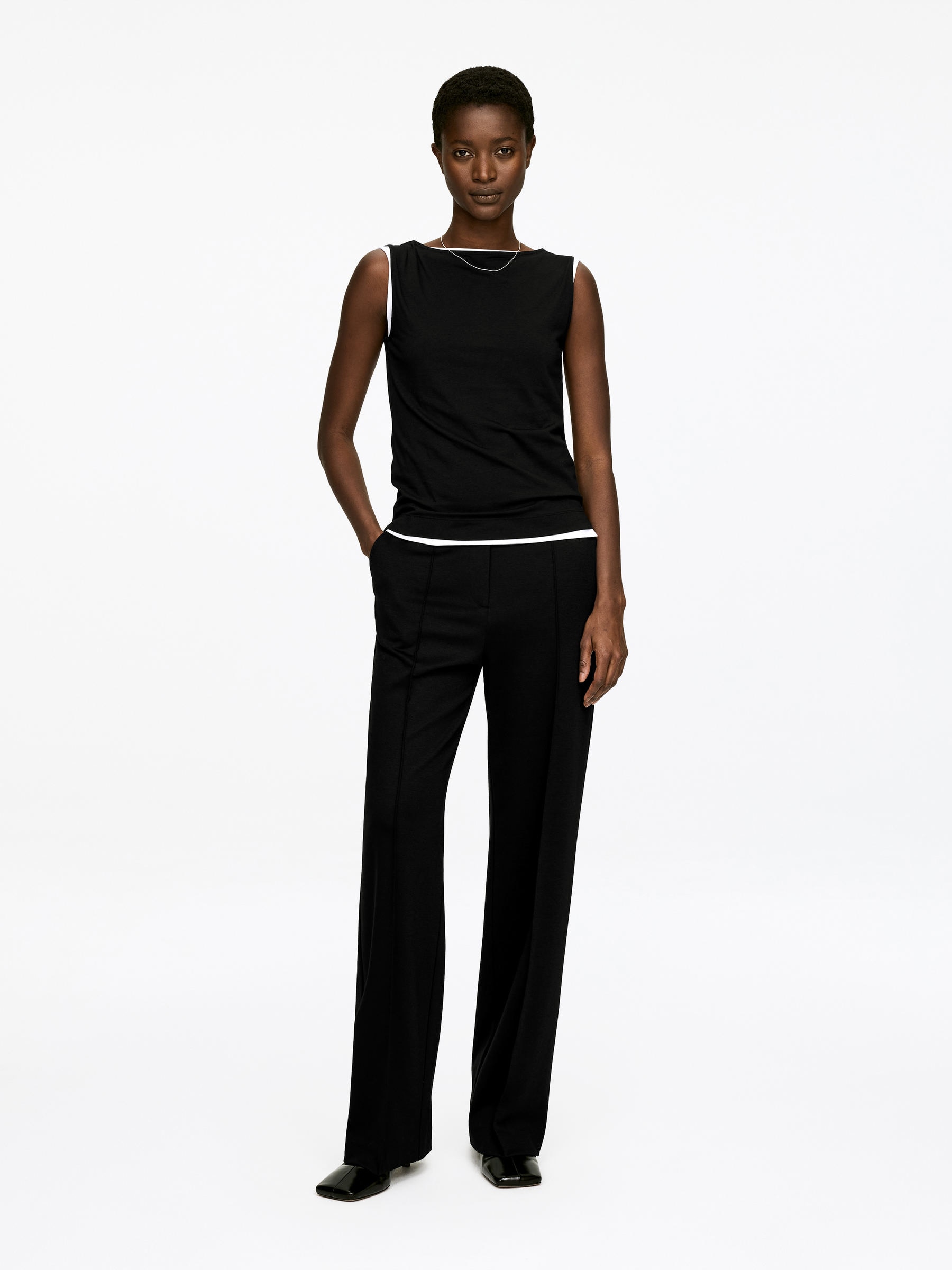 Pintuck Trousers-#272627-17320