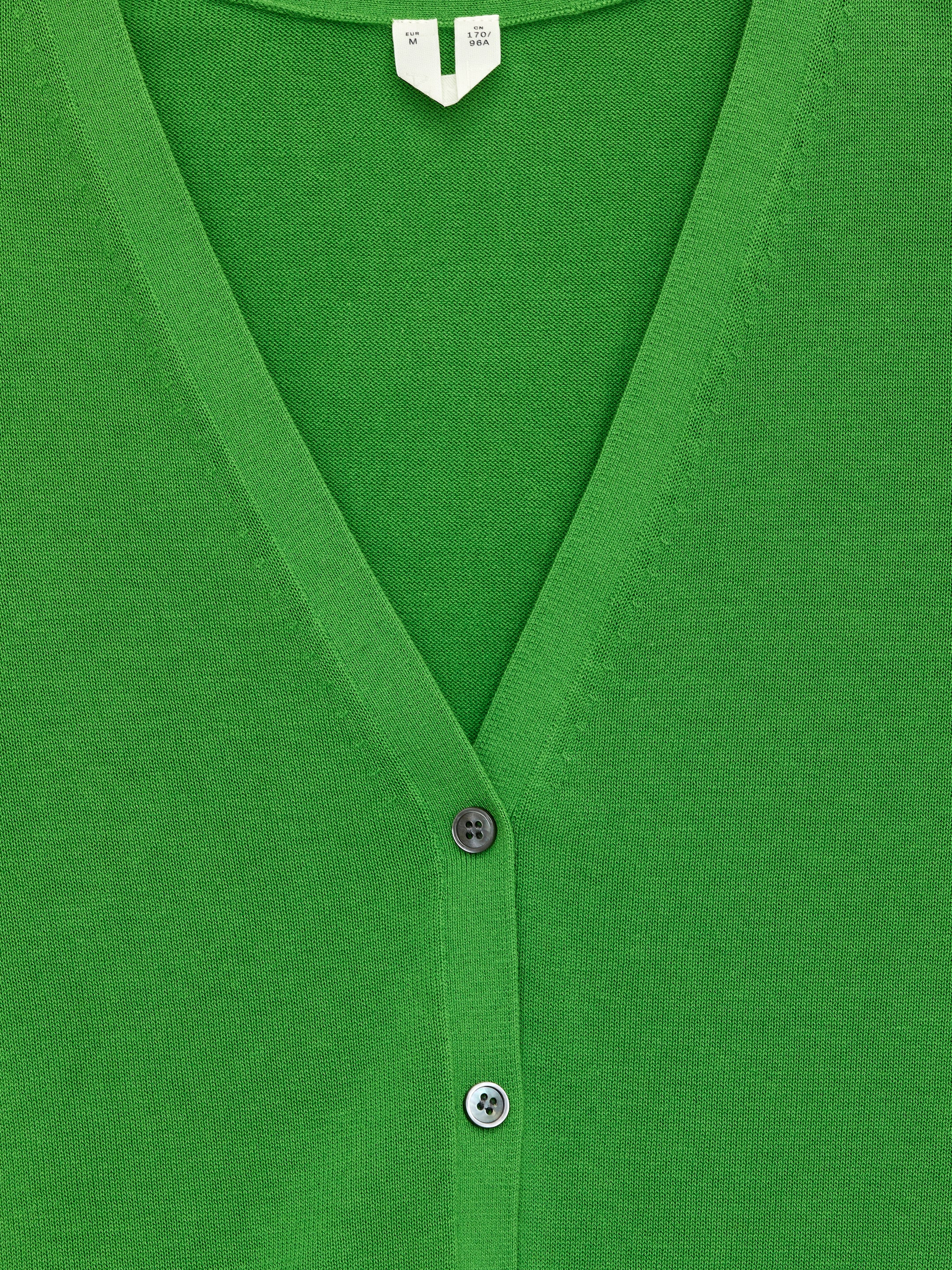 Agrandir l'image: Cardigan à manches courtes - Vert - FEMME | H&M FR 7