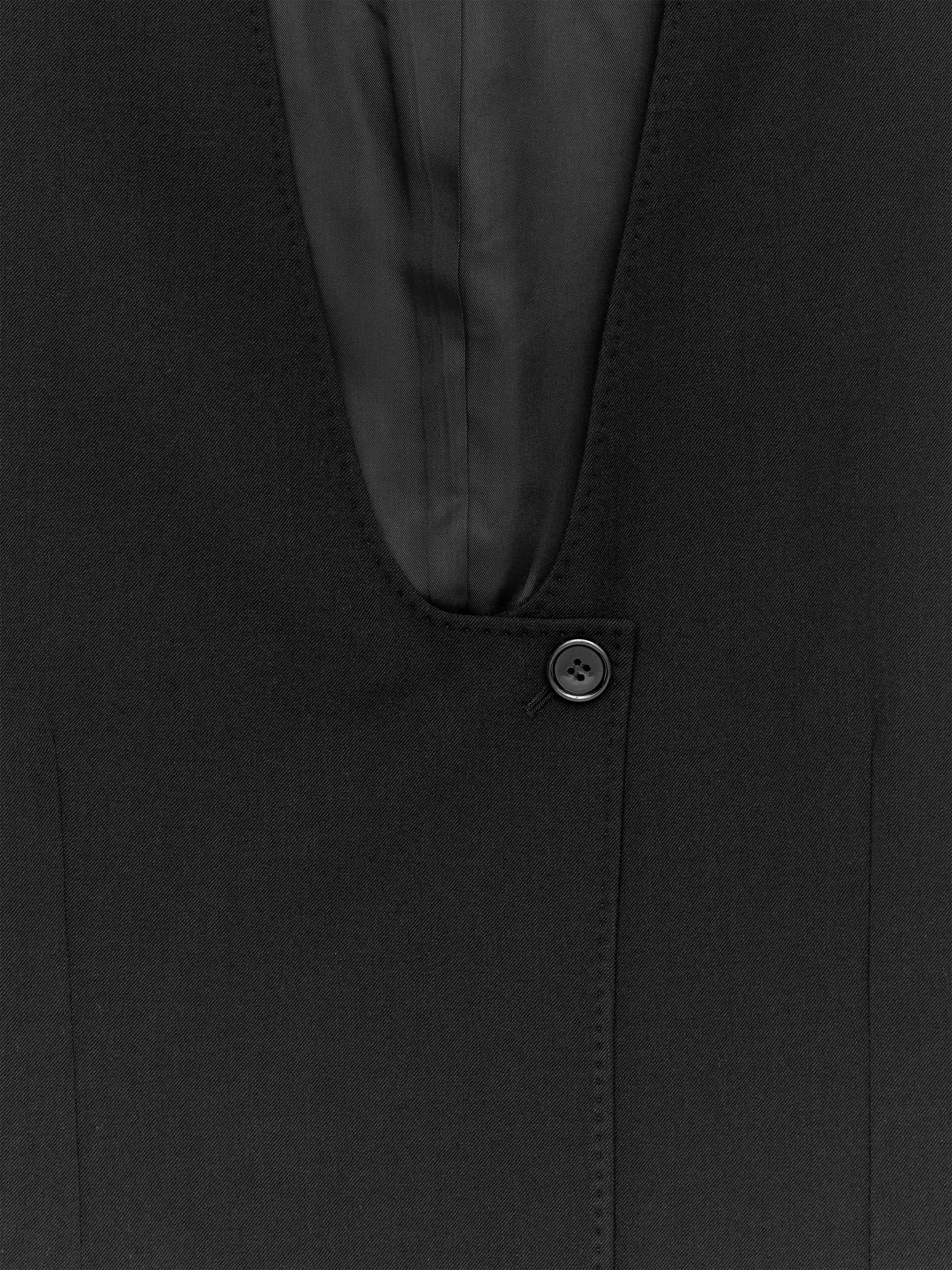 Tailored Waistcoat - Black - Regular fit - Women - StillMedia/DescriptiveDetail - 2