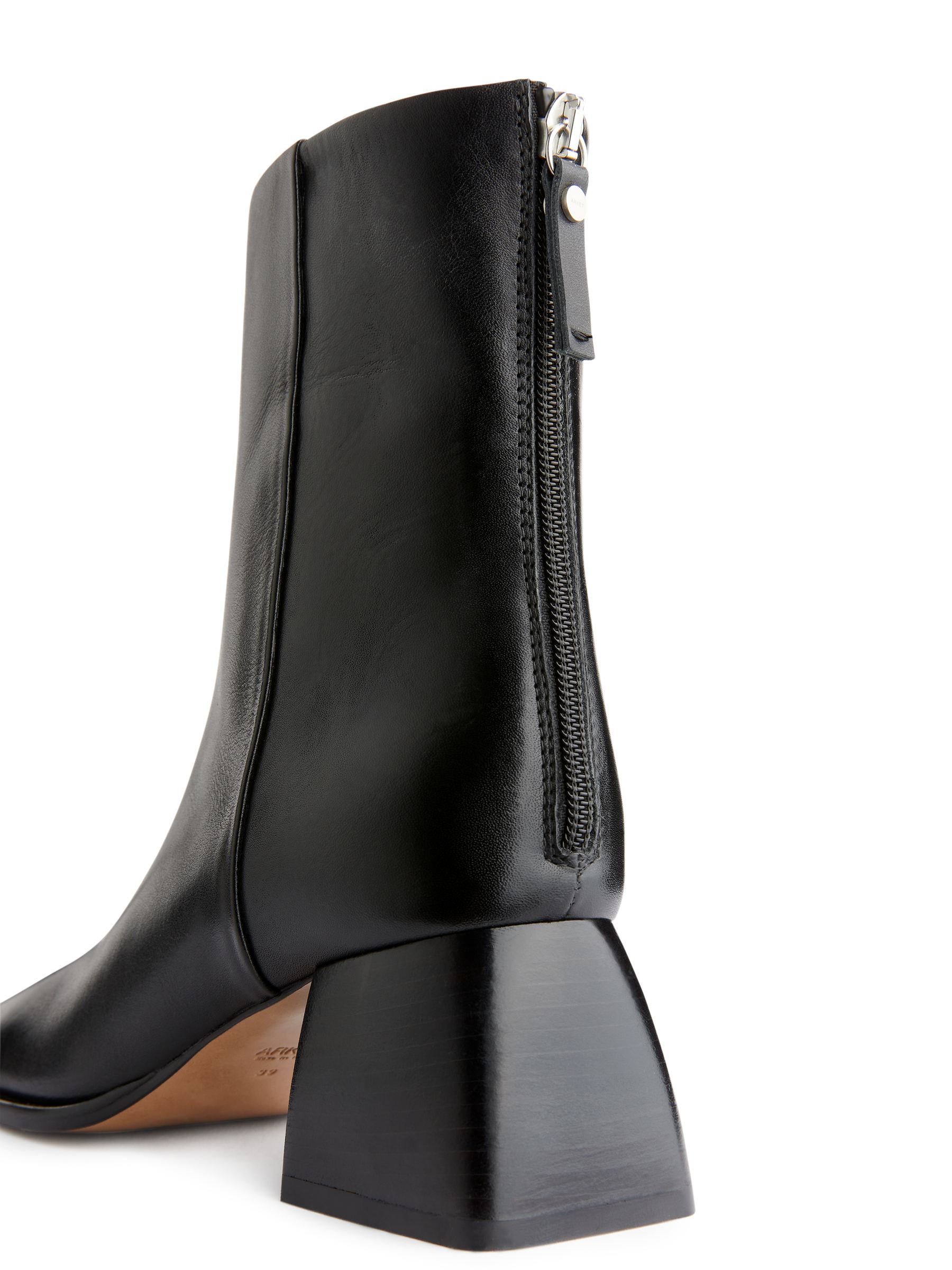 Stiefeletten aus Leder - Schwarz - Damen - StillMedia/DescriptiveDetail - 4