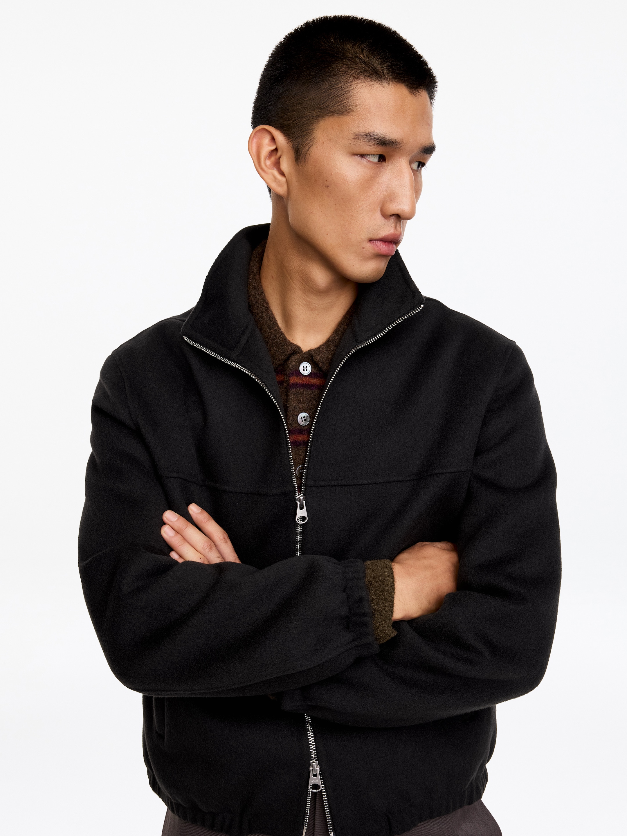 Doublé Blouson - Black - Regular fit - men - StillMedia/Lookbook - 6