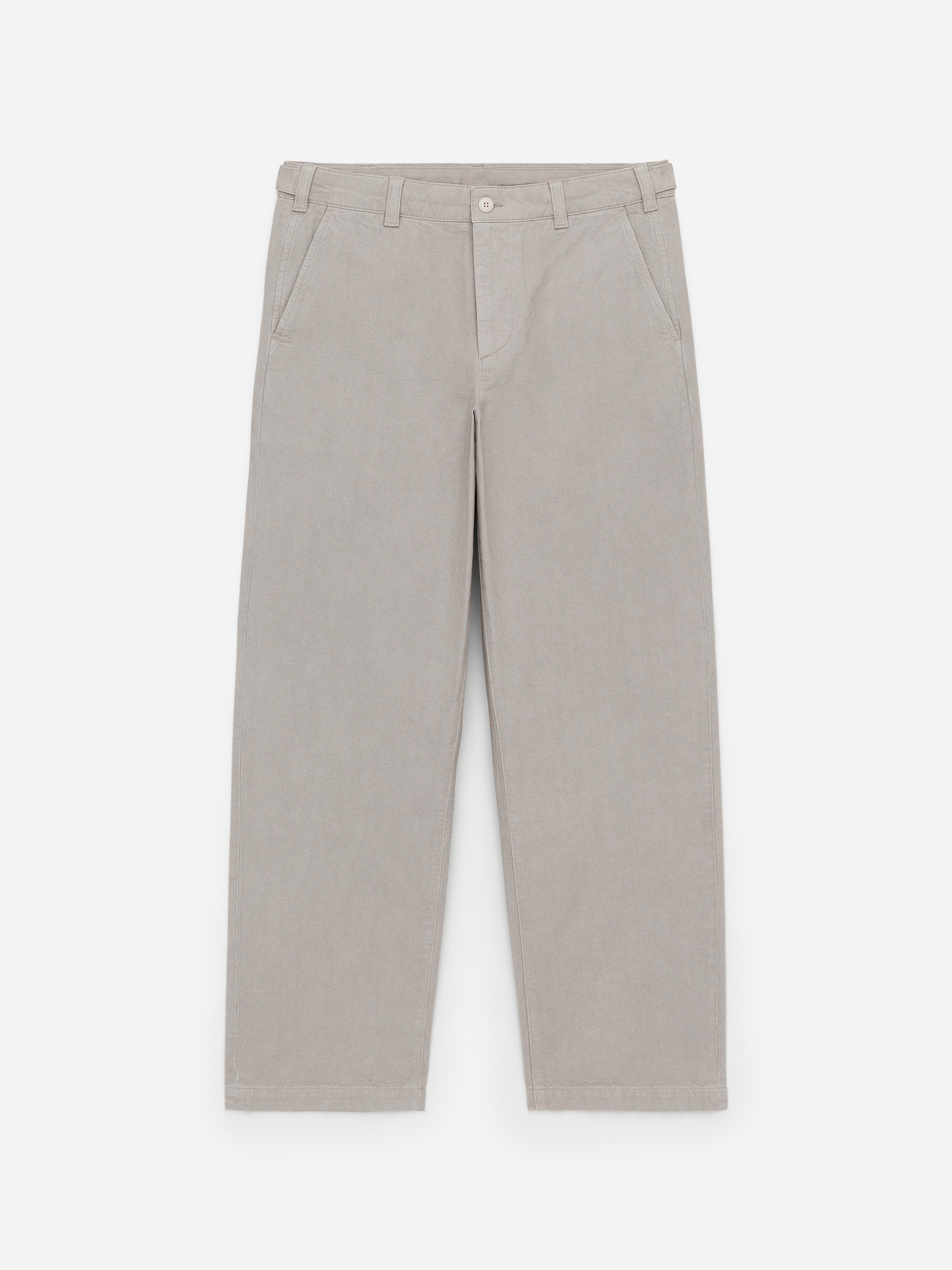 Lockere Canvas-Hose-#BFC2C1-13738