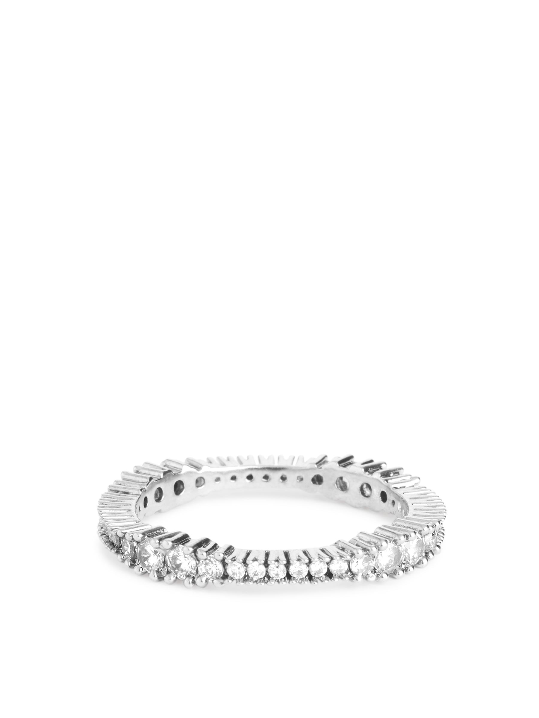 Anillo con cristales de strass-#7A7979-3129