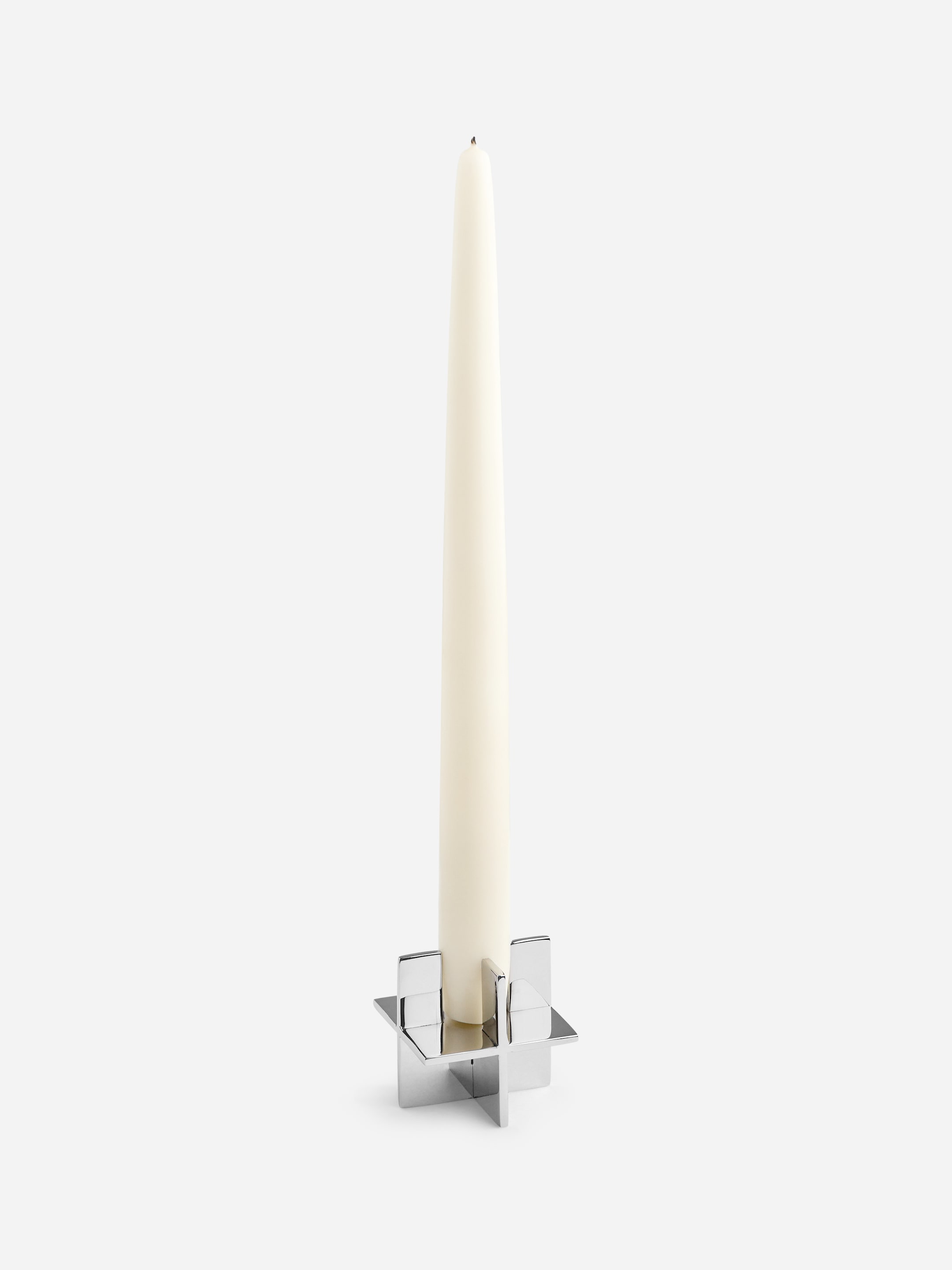 Stainless Steel Candle Holder - Silver - homeware - StillMedia/DescriptiveStillLife - 2