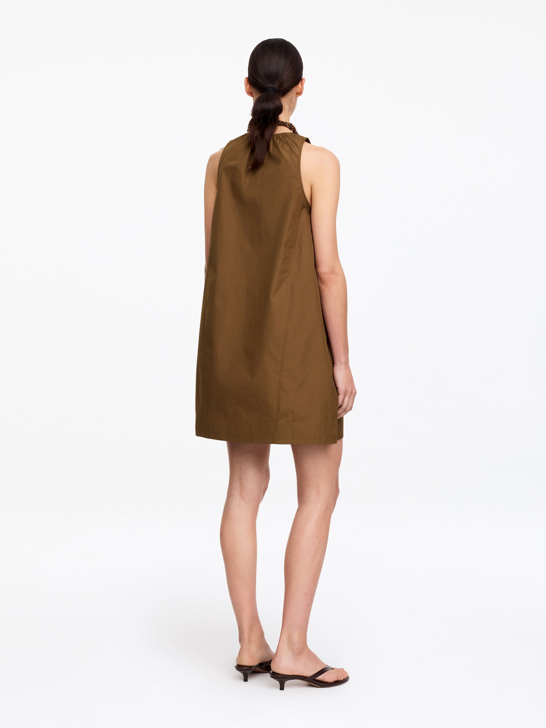Ärmlös klänning - Brun - Regular fit - Women - StillMedia/Lookbook - 4