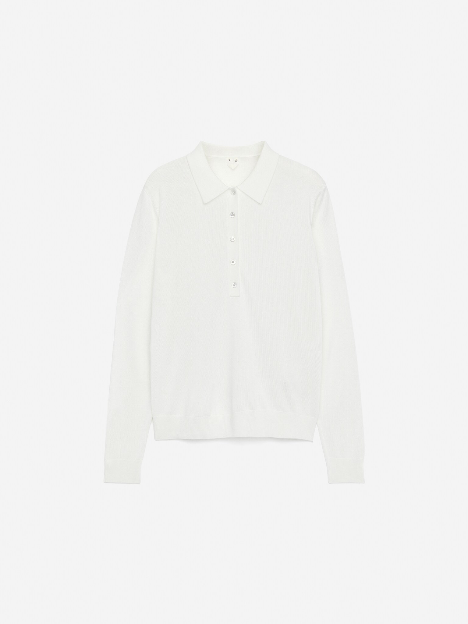 Polo en maille - Blanc/Bleu ciel - 2