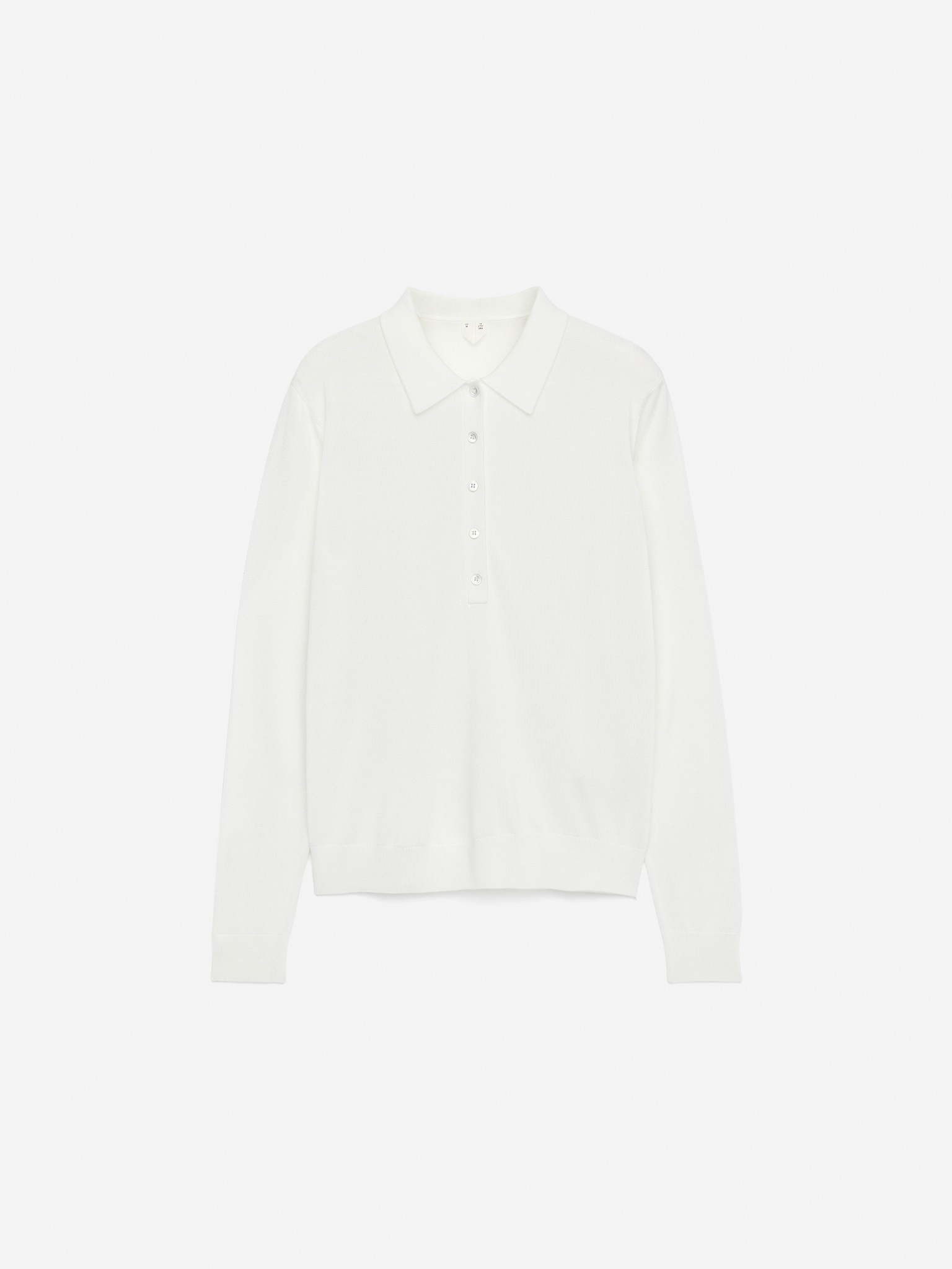 Polo en maille - Blanc/Bleu ciel - 2