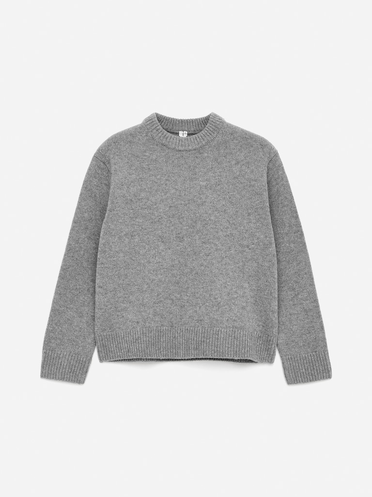 Home Base Layered — Heavy Knit Wool Jumper