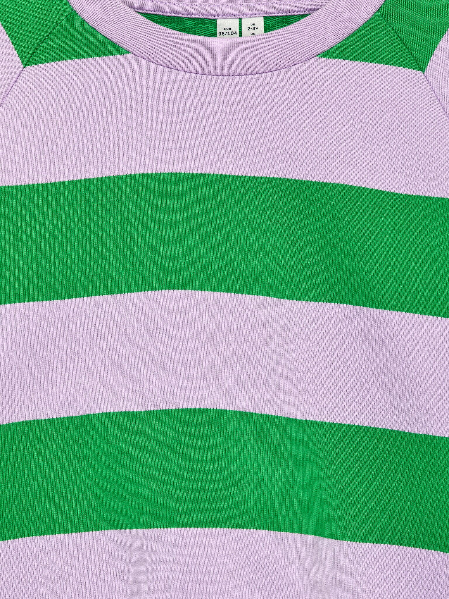 Sweatshirt - Lila/grön/Lila/röd/Lila - 3