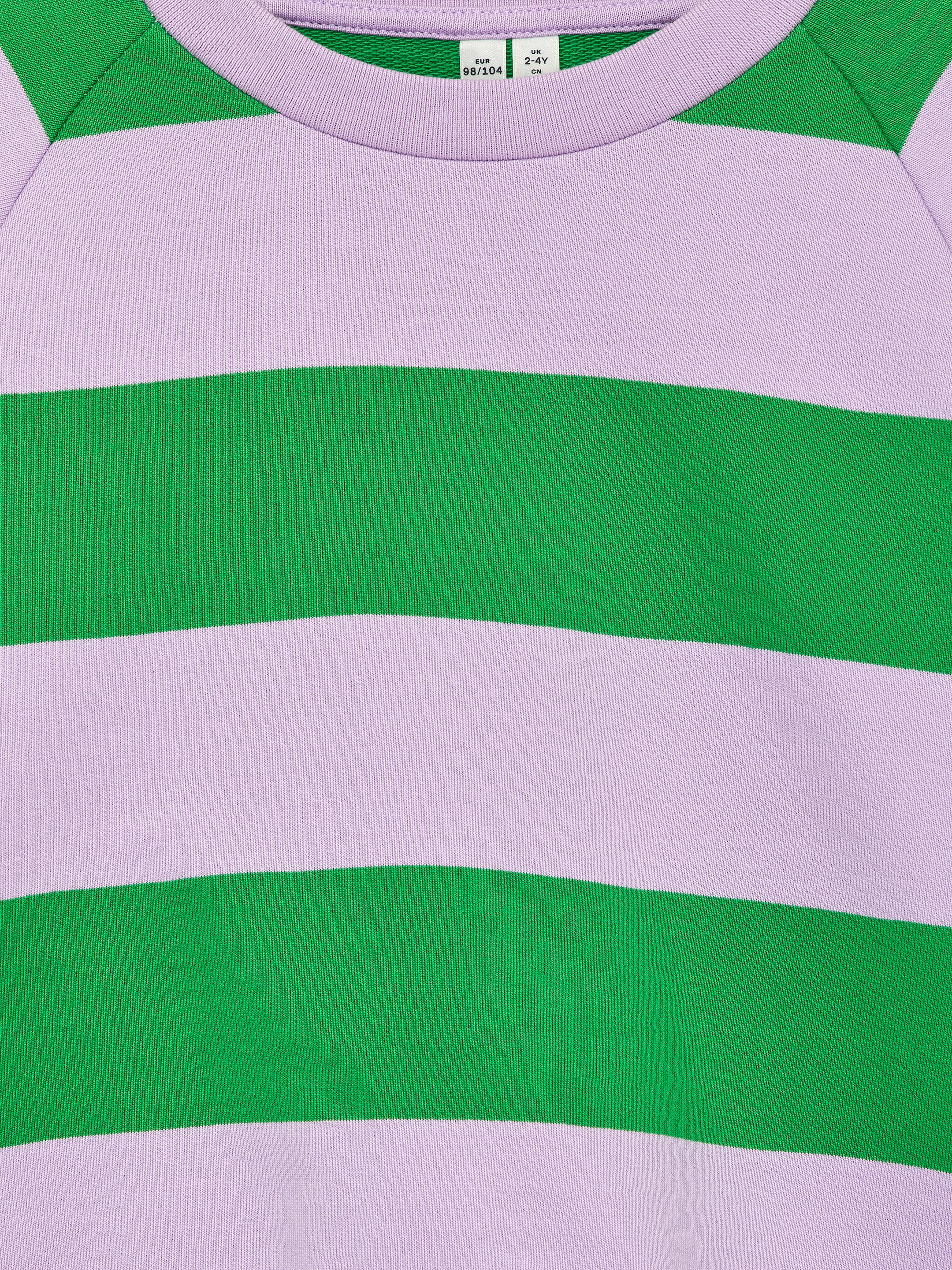 Relaxed Sweatshirt - Lilac/Green - Regular fit - Children - StillMedia/DescriptiveDetail - 2