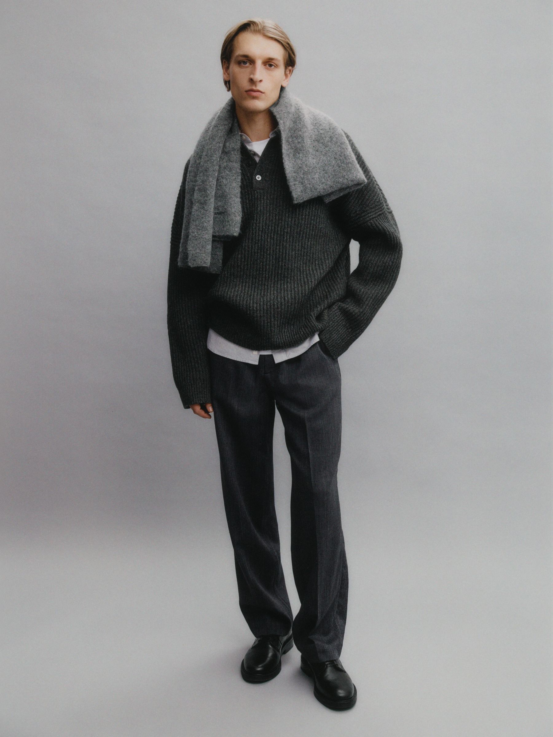 Leather Derby Shoes - Black - Men - StillMedia/Environmental - 1