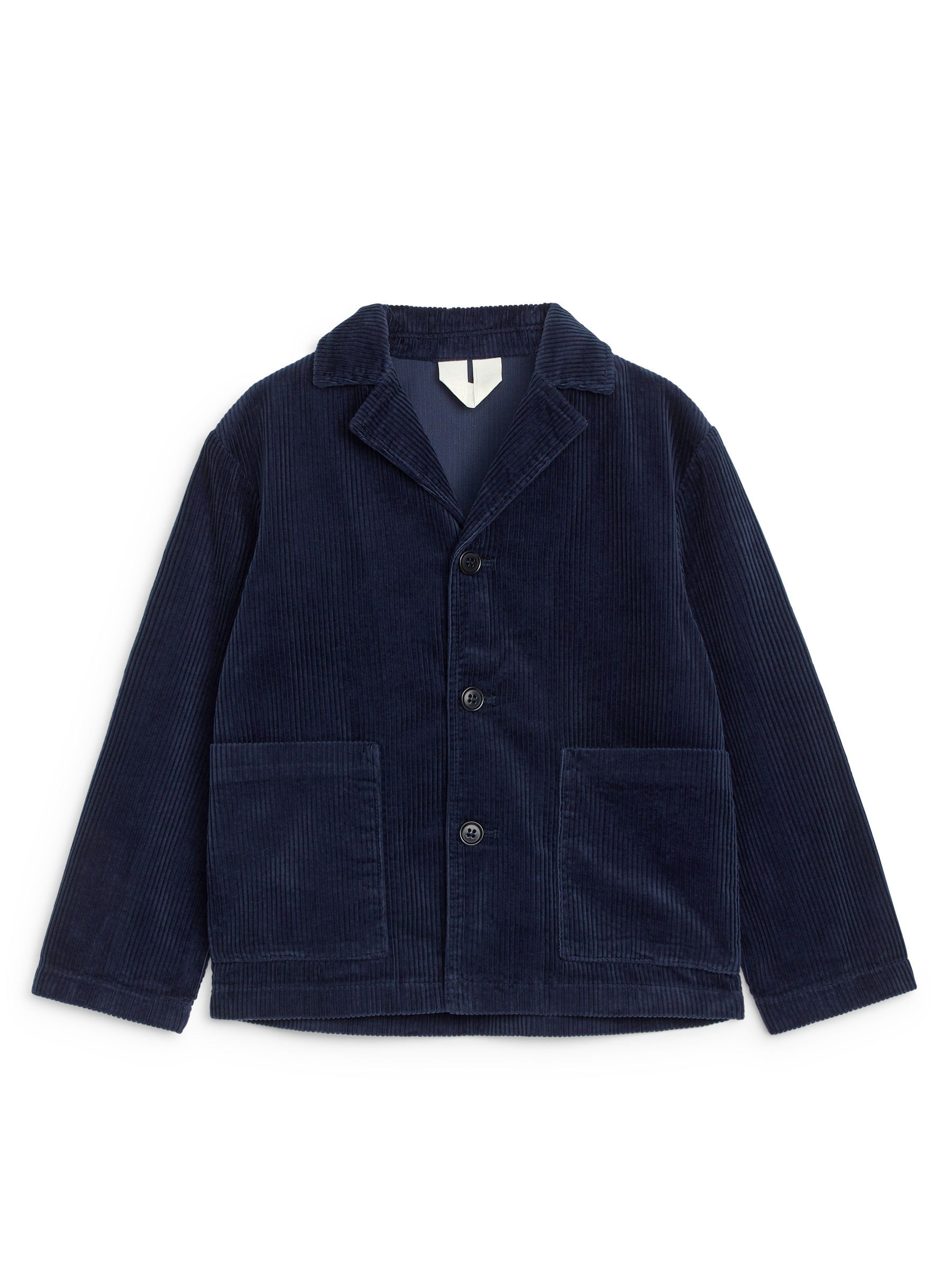 Corduroy Blazer-Blue-13445