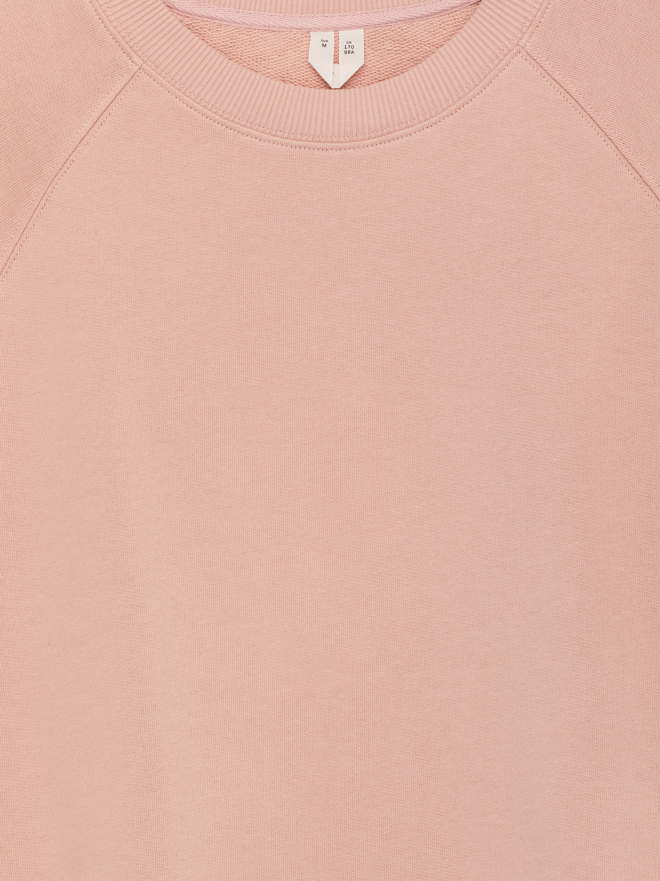 French Terry Sweatshirt - Soft Pink - Regular fit - Women - StillMedia/DescriptiveDetail - 2