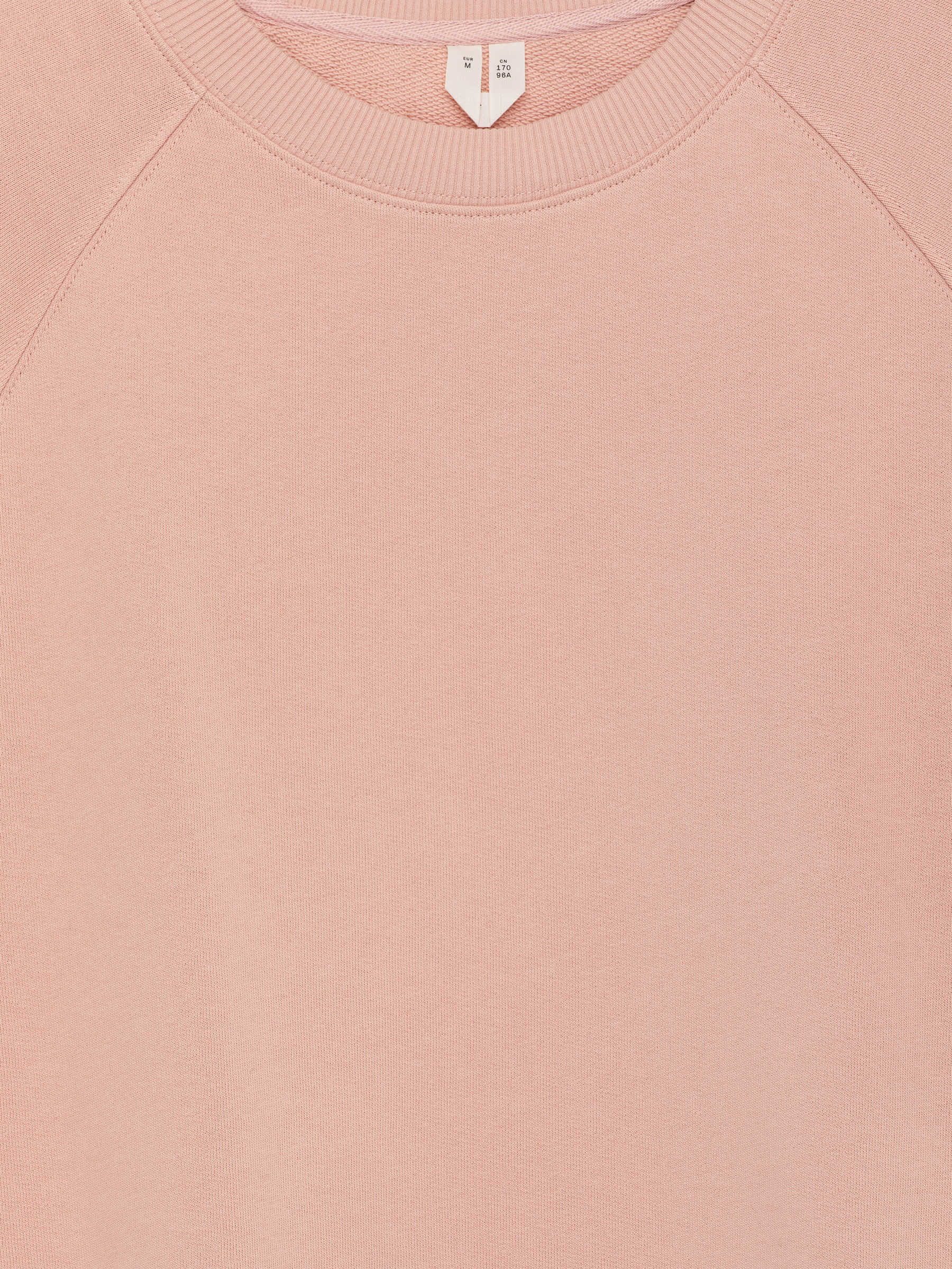 French Terry Sweatshirt - Soft Pink - Regular fit - Women - StillMedia/DescriptiveDetail - 2