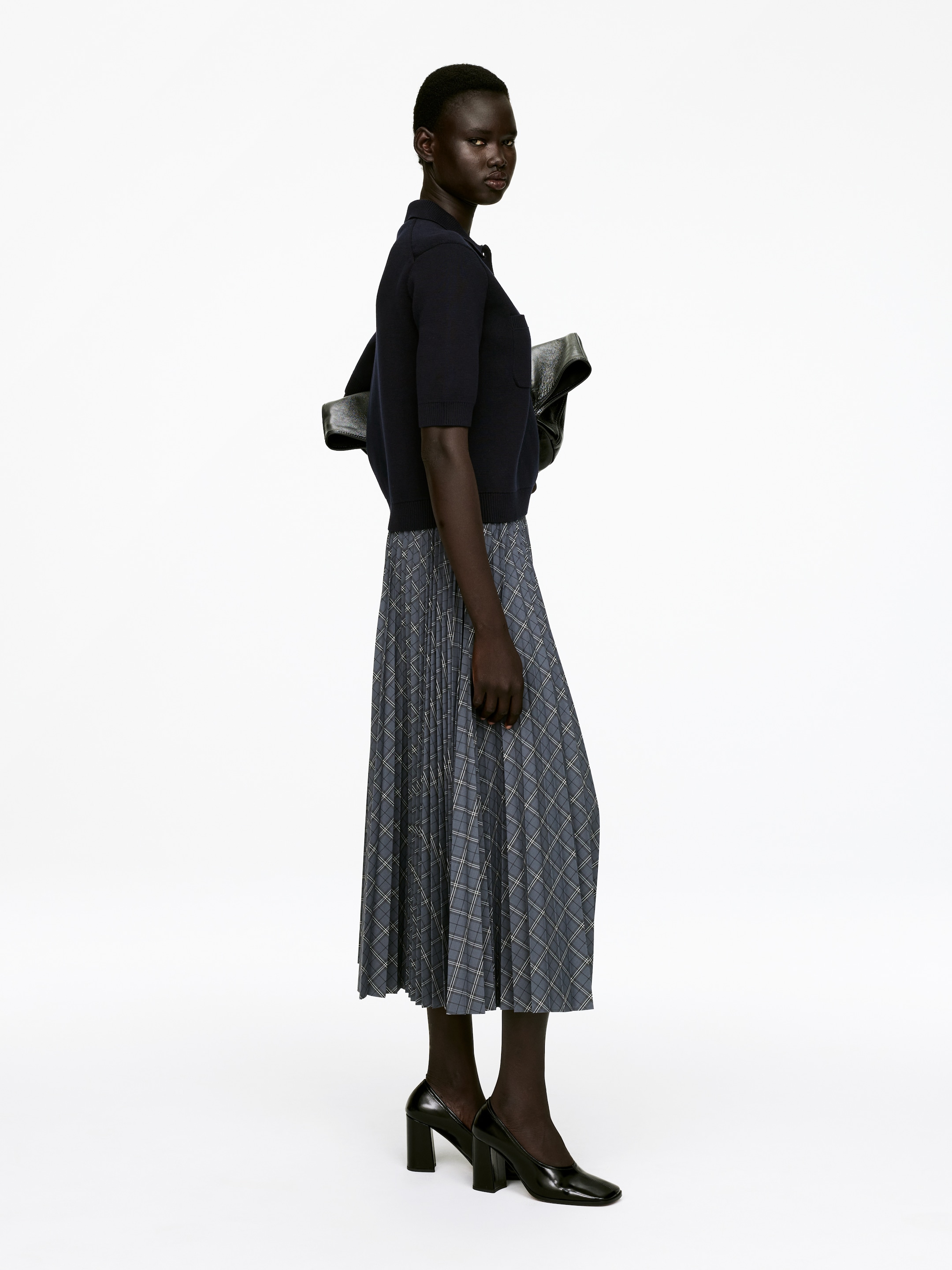 Ver imagen más grande: Polo de algodón - Azul oscuro - MUJER | H&M ES 4