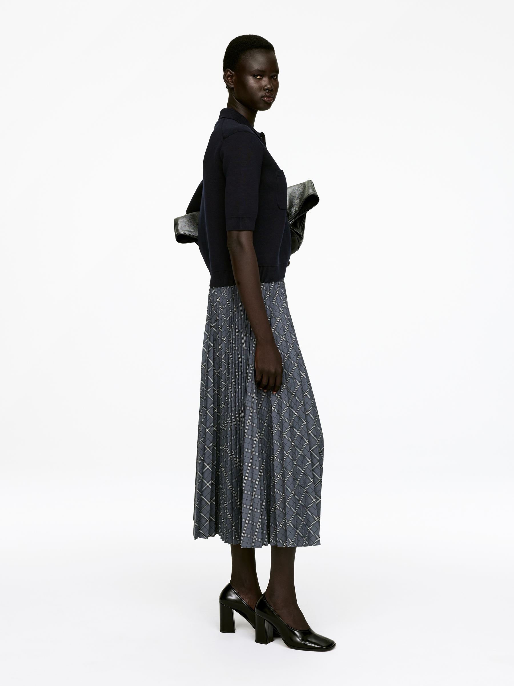 Polo en coton - Bleu foncé - Regular fit - Femme - StillMedia/Lookbook - 6