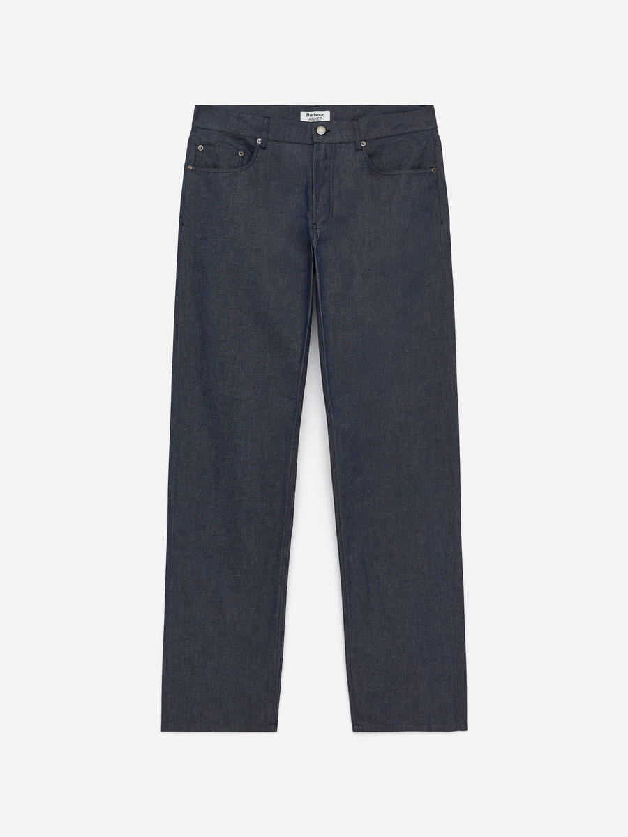 ARKET and Barbour Dry-Waxed Loose Straight Jeans – ARKET GB