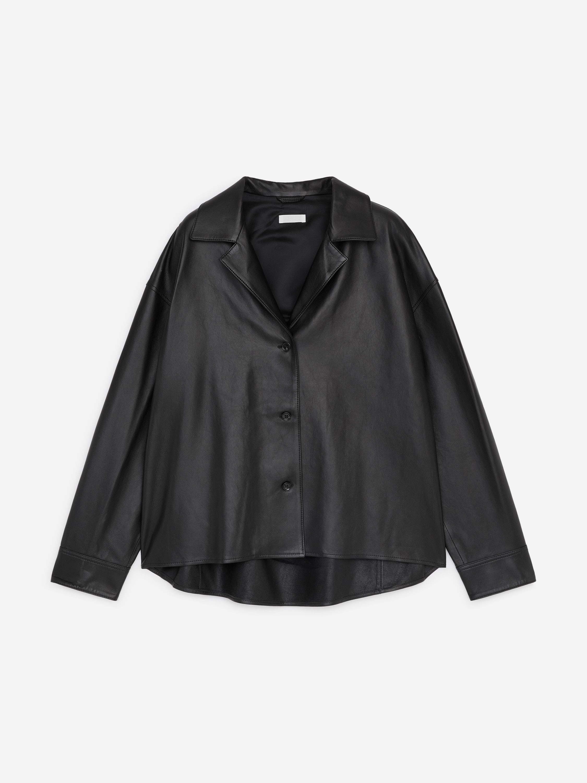 Camisa de piel - Negro
