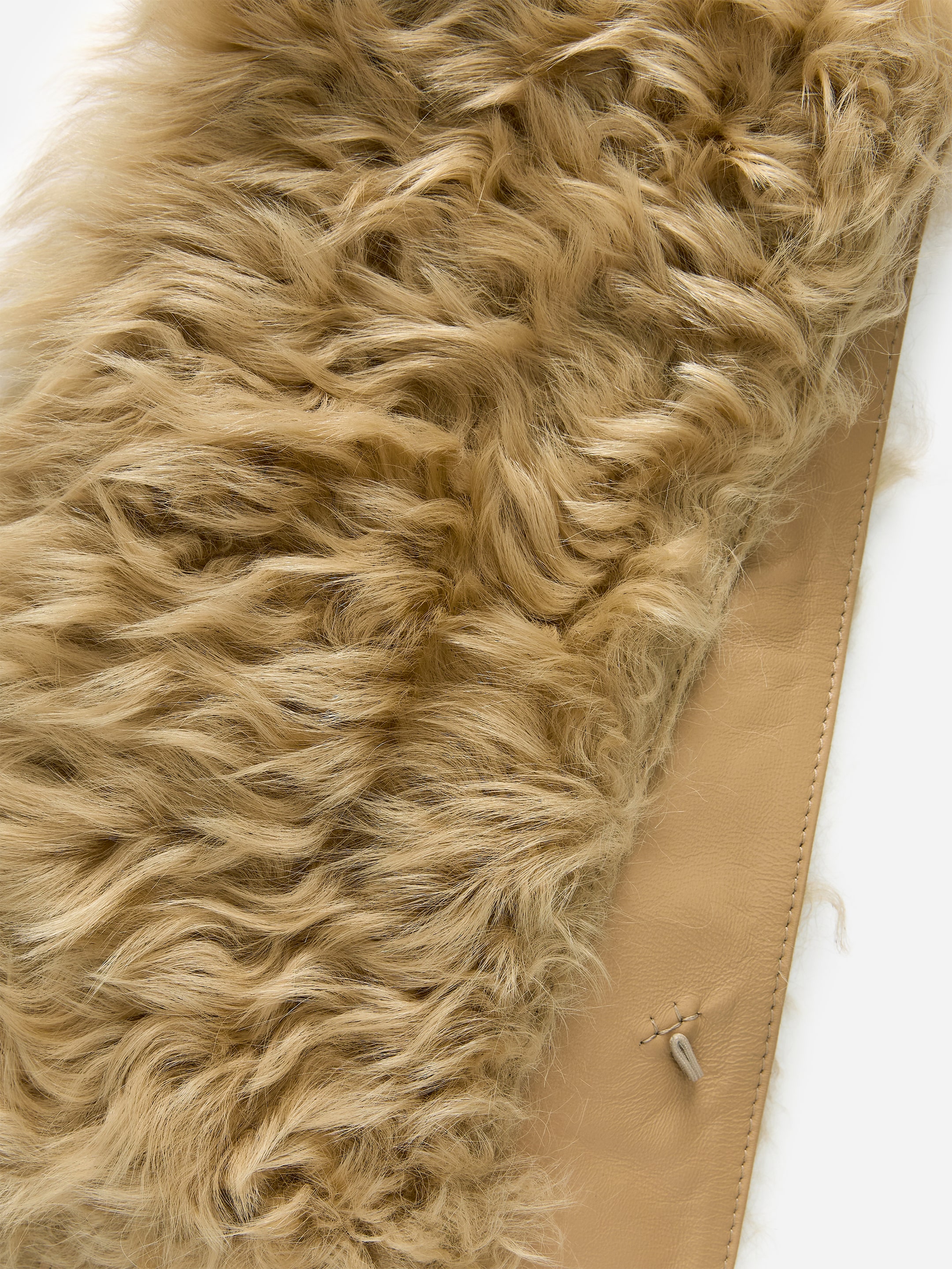 Shearling Collar - Beige - Women - StillMedia/DescriptiveDetail - 7