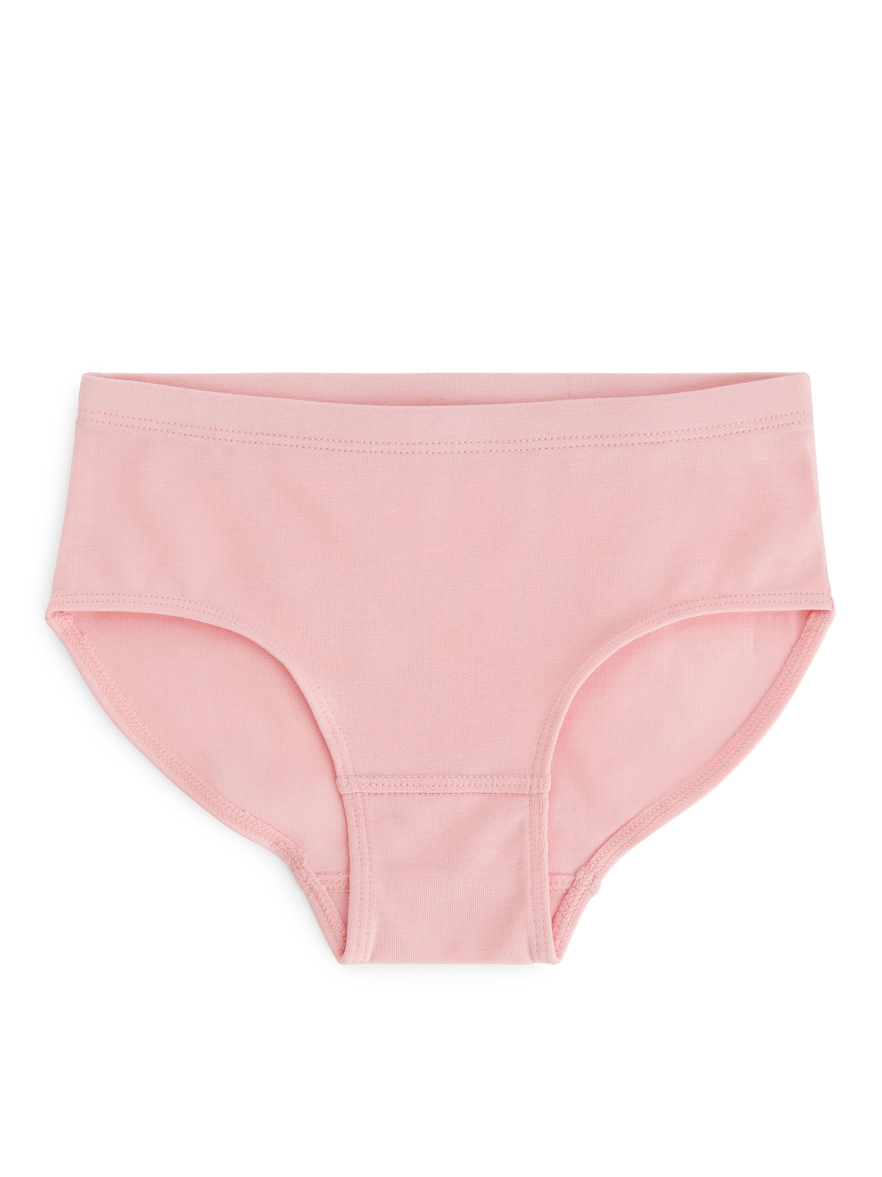 Slips aus Baumwolljersey, 3er-Set - Gelb/Rosa/Gestreift - Regular Fit - Kinder - StillMedia/DescriptiveStillLife - 2