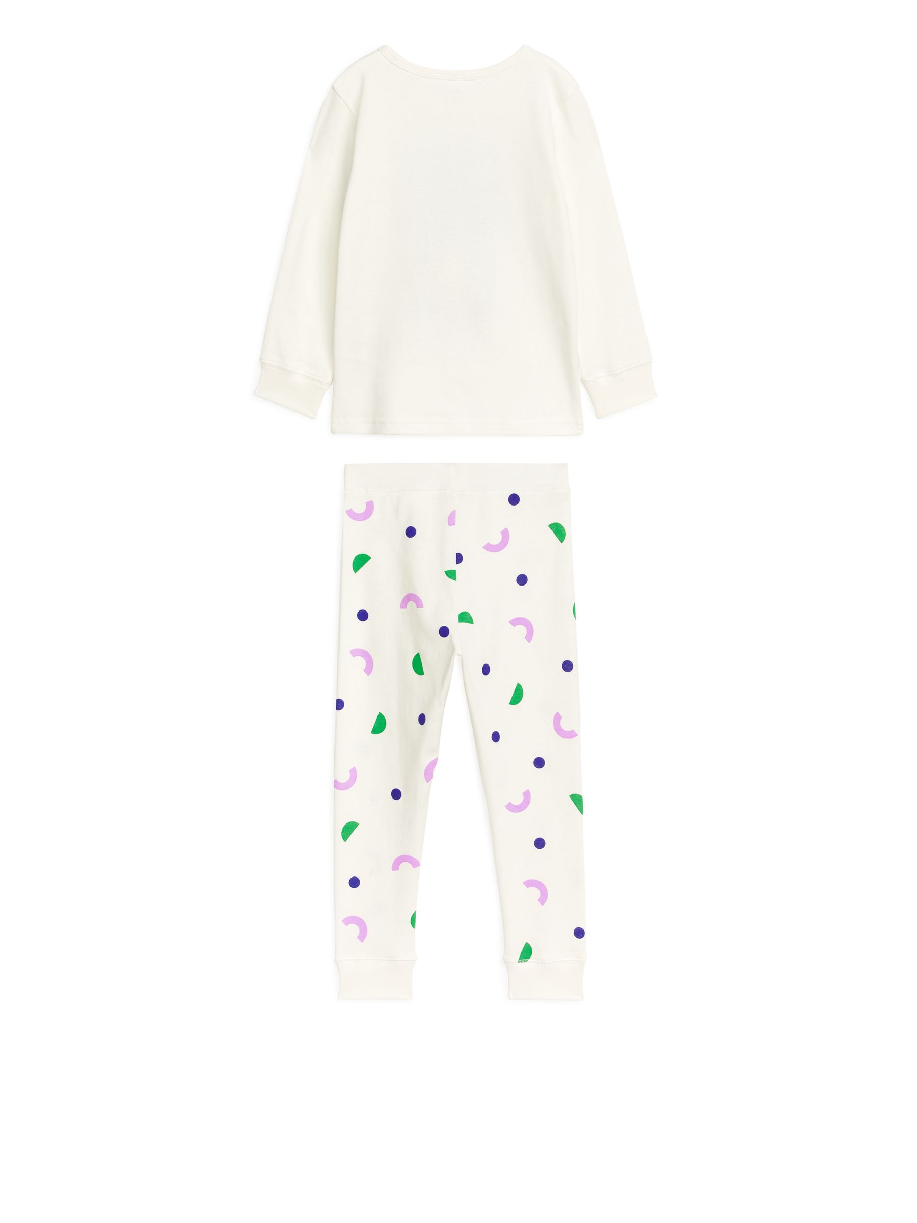 Jersey-Pyjama - Weiß/Bunt - Regular Fit - Kinder - StillMedia/DescriptiveStillLife - 2