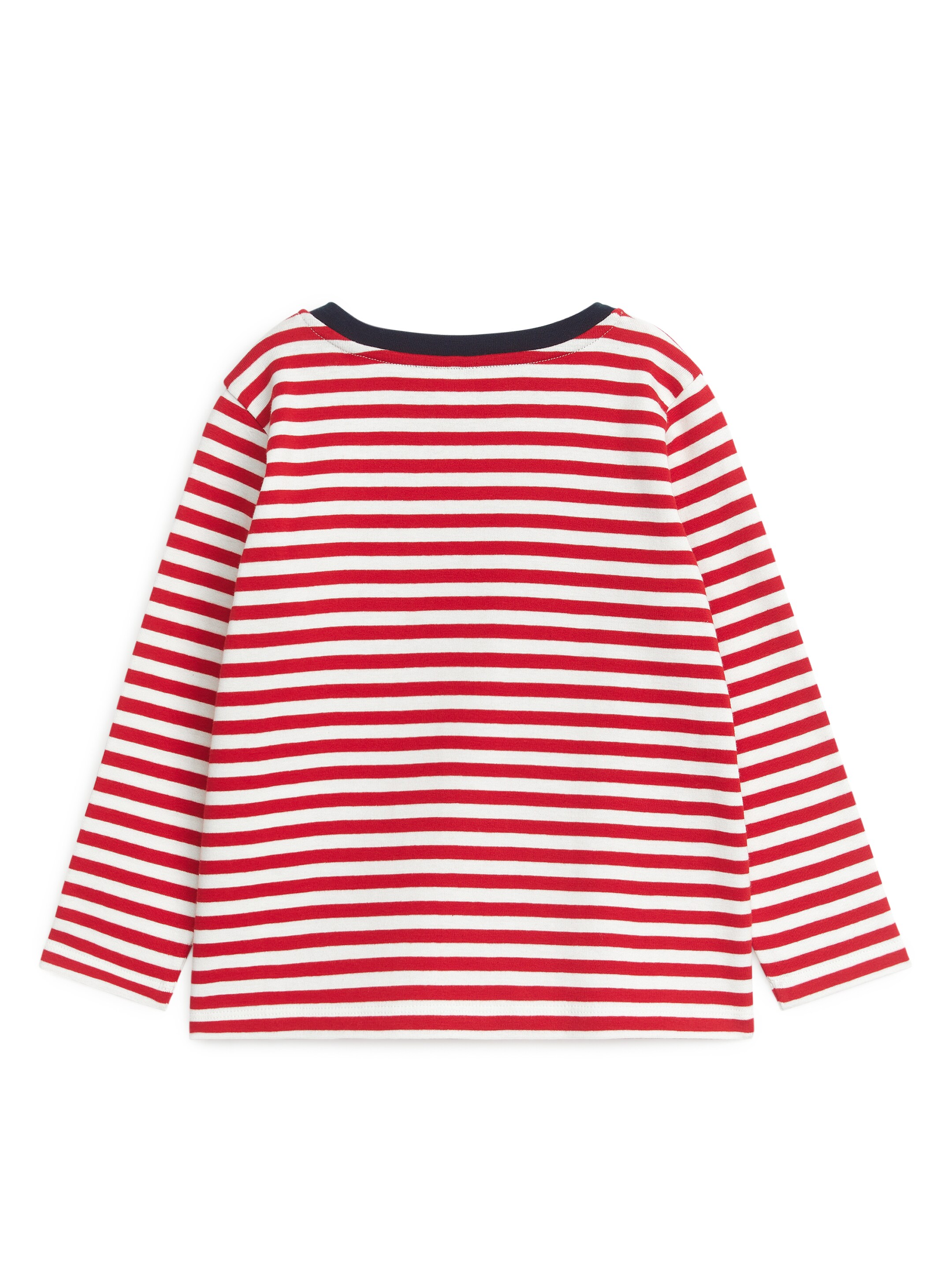 Long-Sleeved T-Shirt - Red/Off White - Regular fit - Children - StillMedia/DescriptiveStillLife - 2