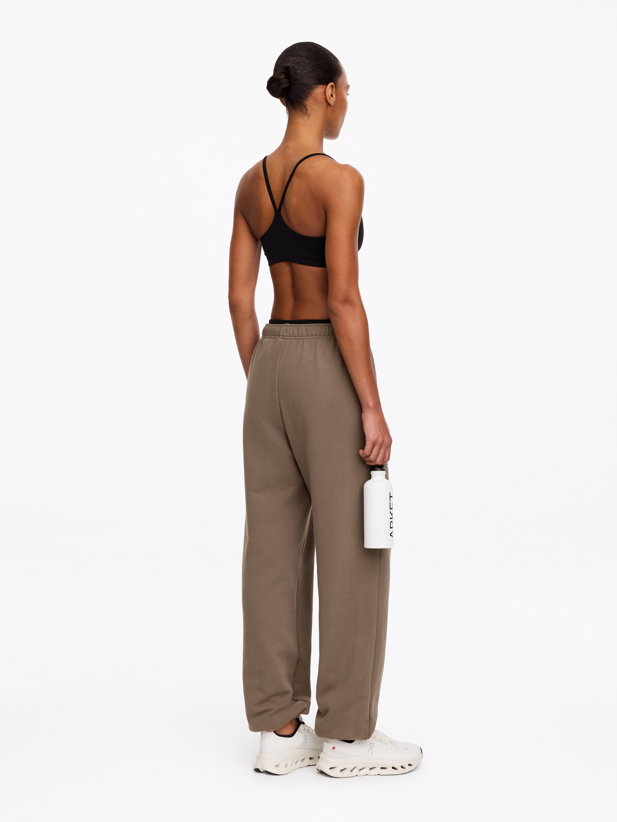Terry Sweatpants - Mole - Regular fit - women - StillMedia/Lookbook - 4