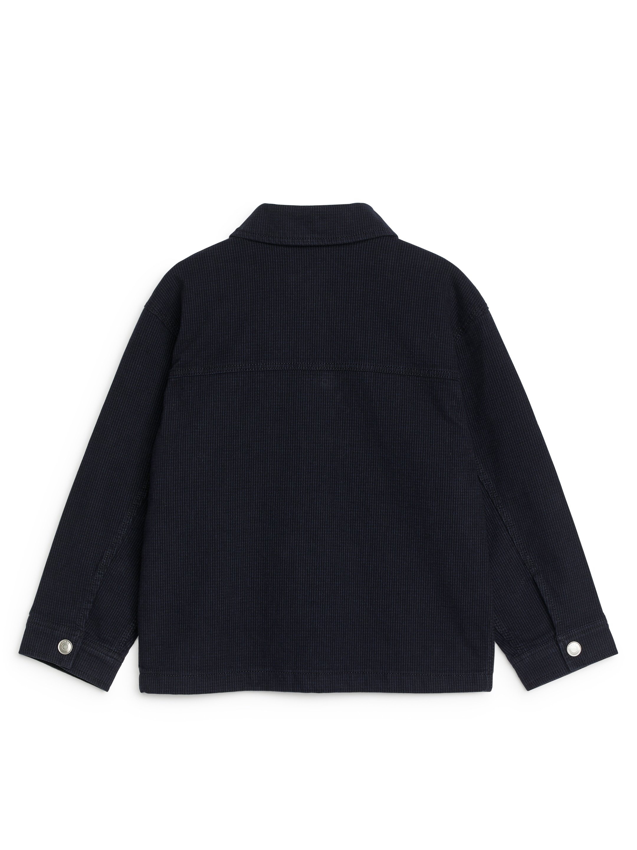Smalrandig overshirt - Mörkblå/smalrandig - Regular fit - Children - StillMedia/DescriptiveStillLife - 3