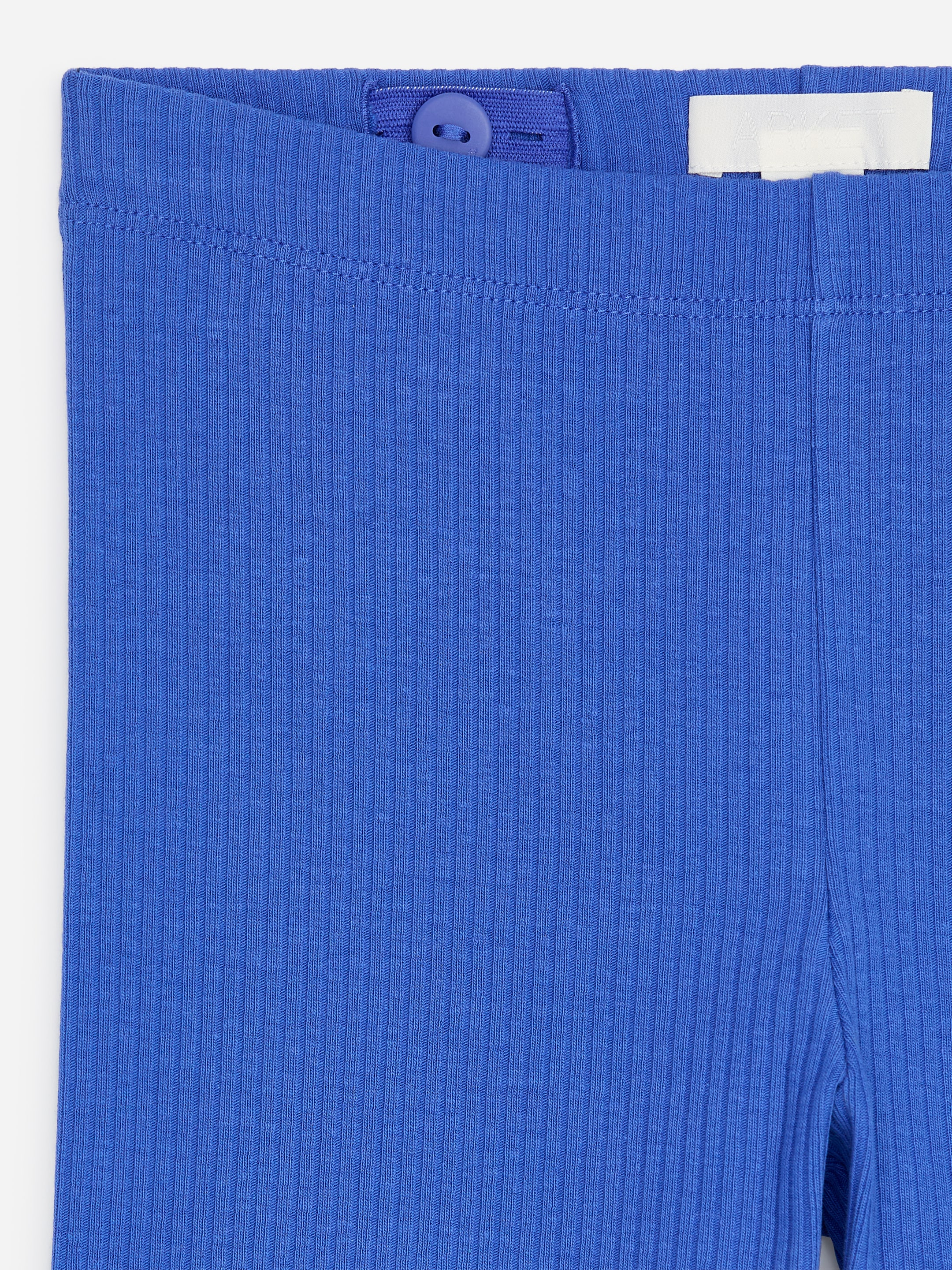 Ribbade trikåleggings - Klarblå - Regular fit - Children - StillMedia/DescriptiveDetail - 2