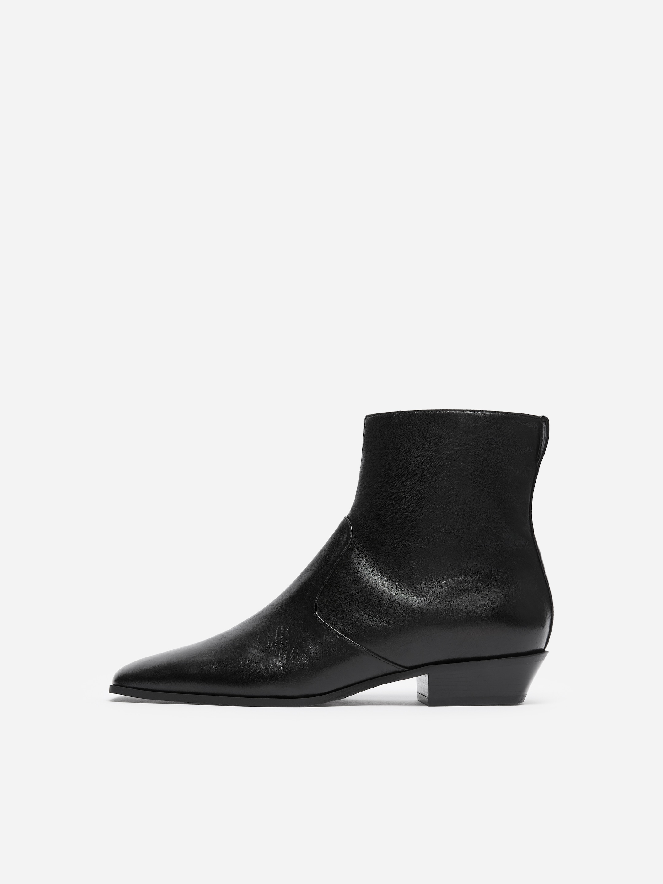 Botines planos de piel - Negro - women - StillMedia/DescriptiveStillLife - 1