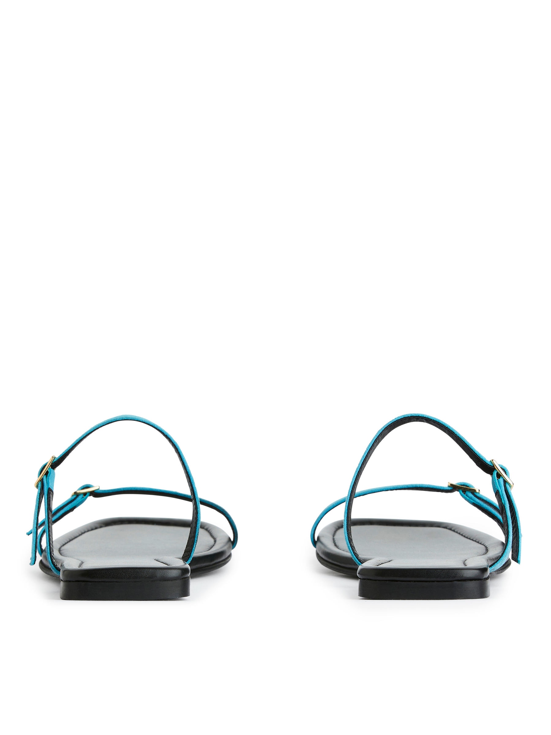 Leather Sandals - Light Turquoise - Women - StillMedia/DescriptiveStillLife - 5