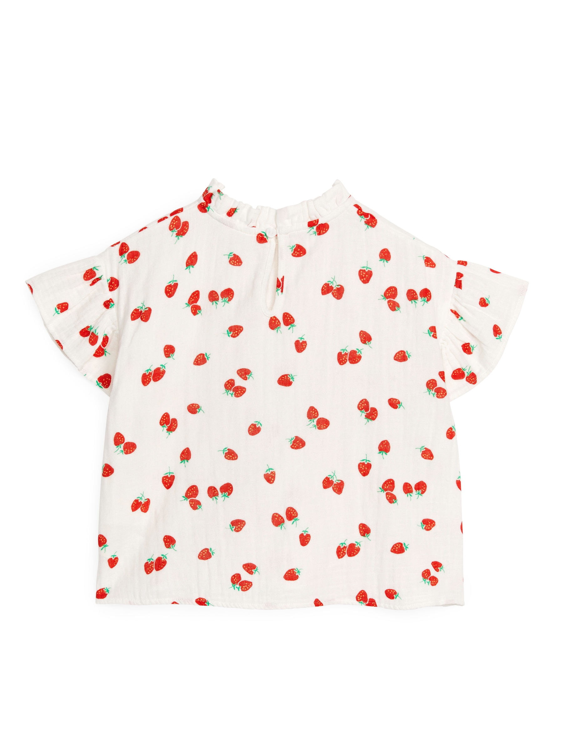 Bluzka z bawełnianego muślinu - Biały - Fason normalny - Children - StillMedia/DescriptiveStillLife - 3