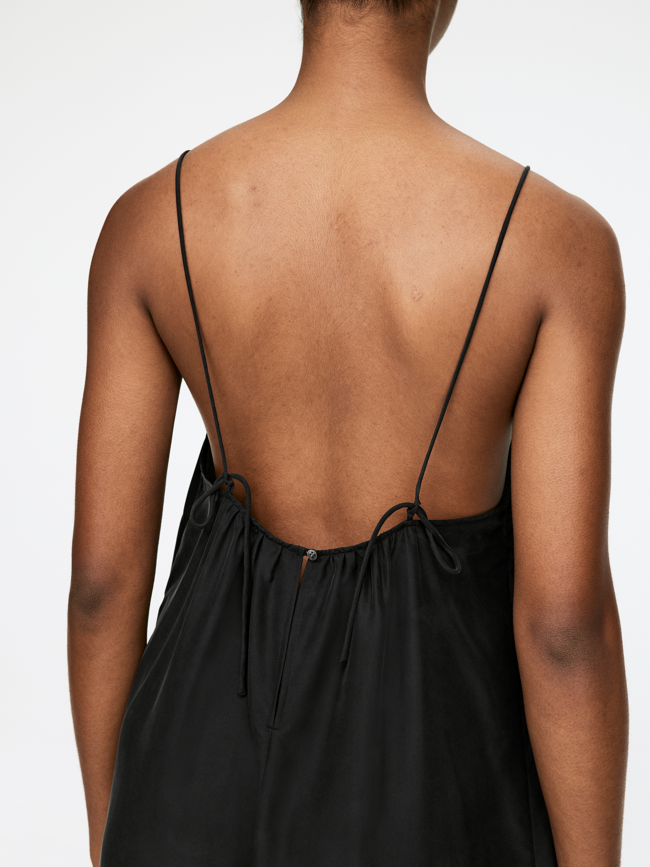 Grotere afbeelding bekijken: Silk Jumpsuit - Black - DAMES | H&M BE 4