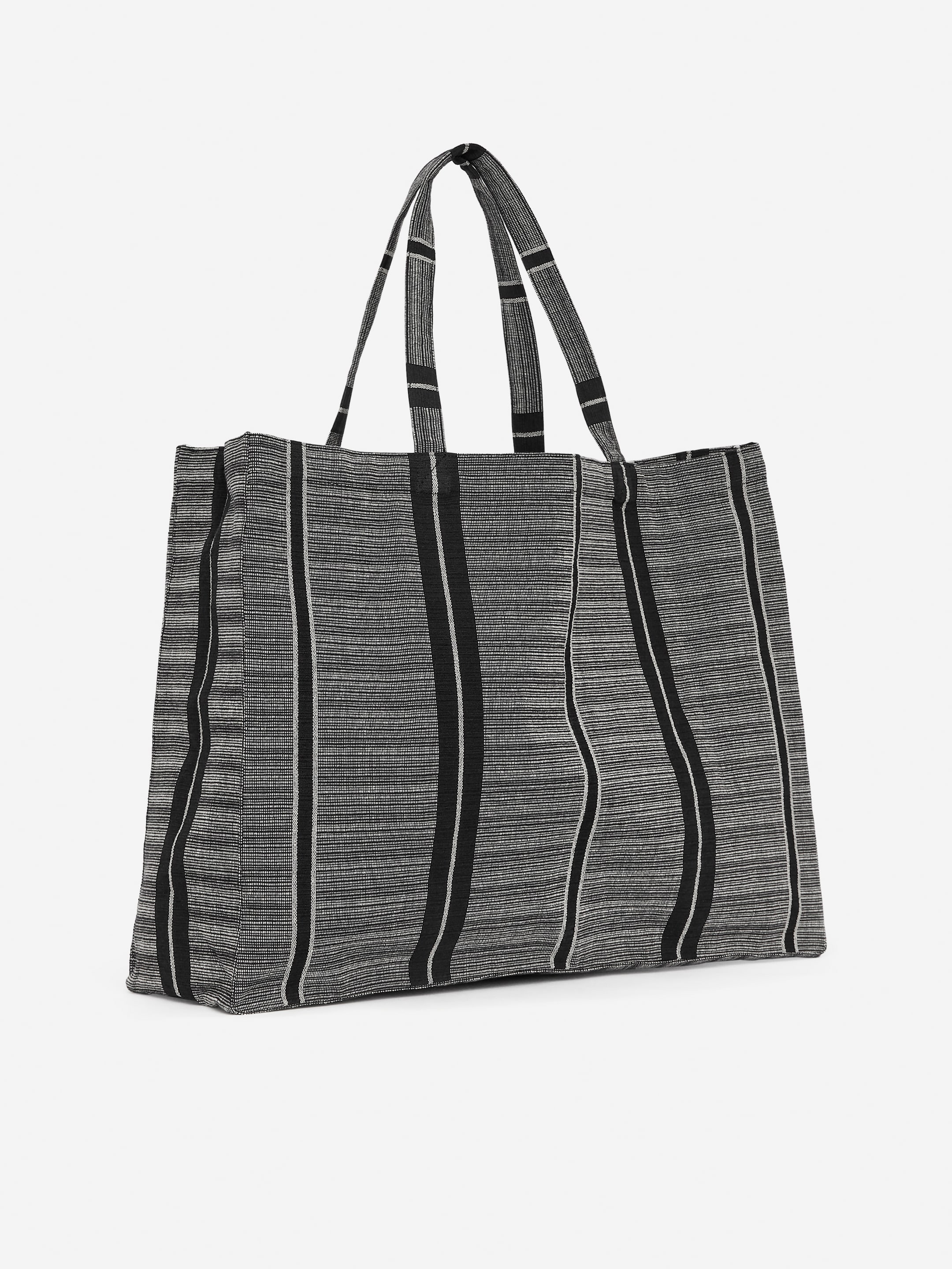 Agrandir l'image: Grand sac de plage - Bleu foncé - HOME | H&M BE 2