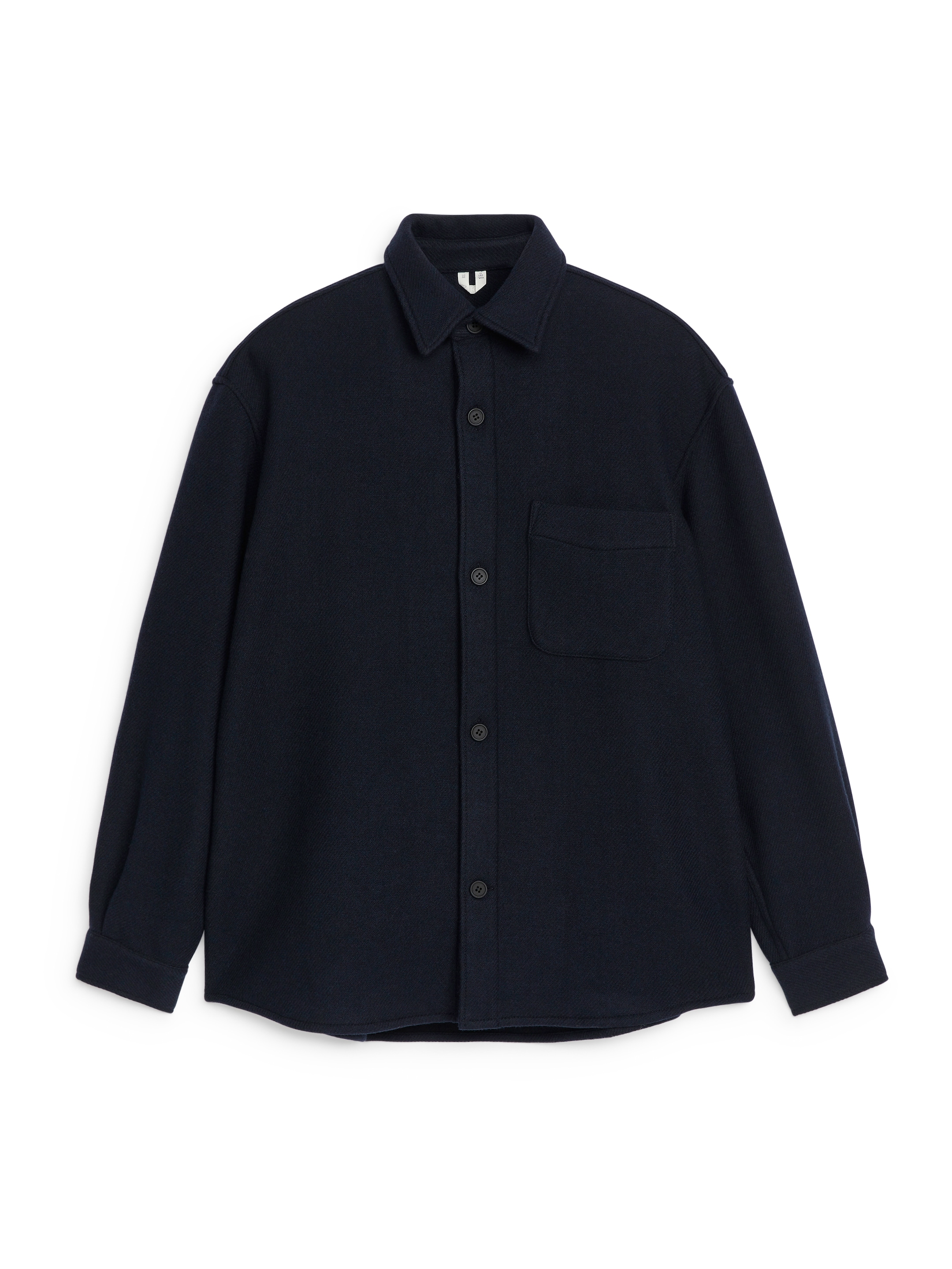 Grösseres Bild ansehen: Hemd aus Wollmischung - Dunkelblau - HERREN | H&M CH 1