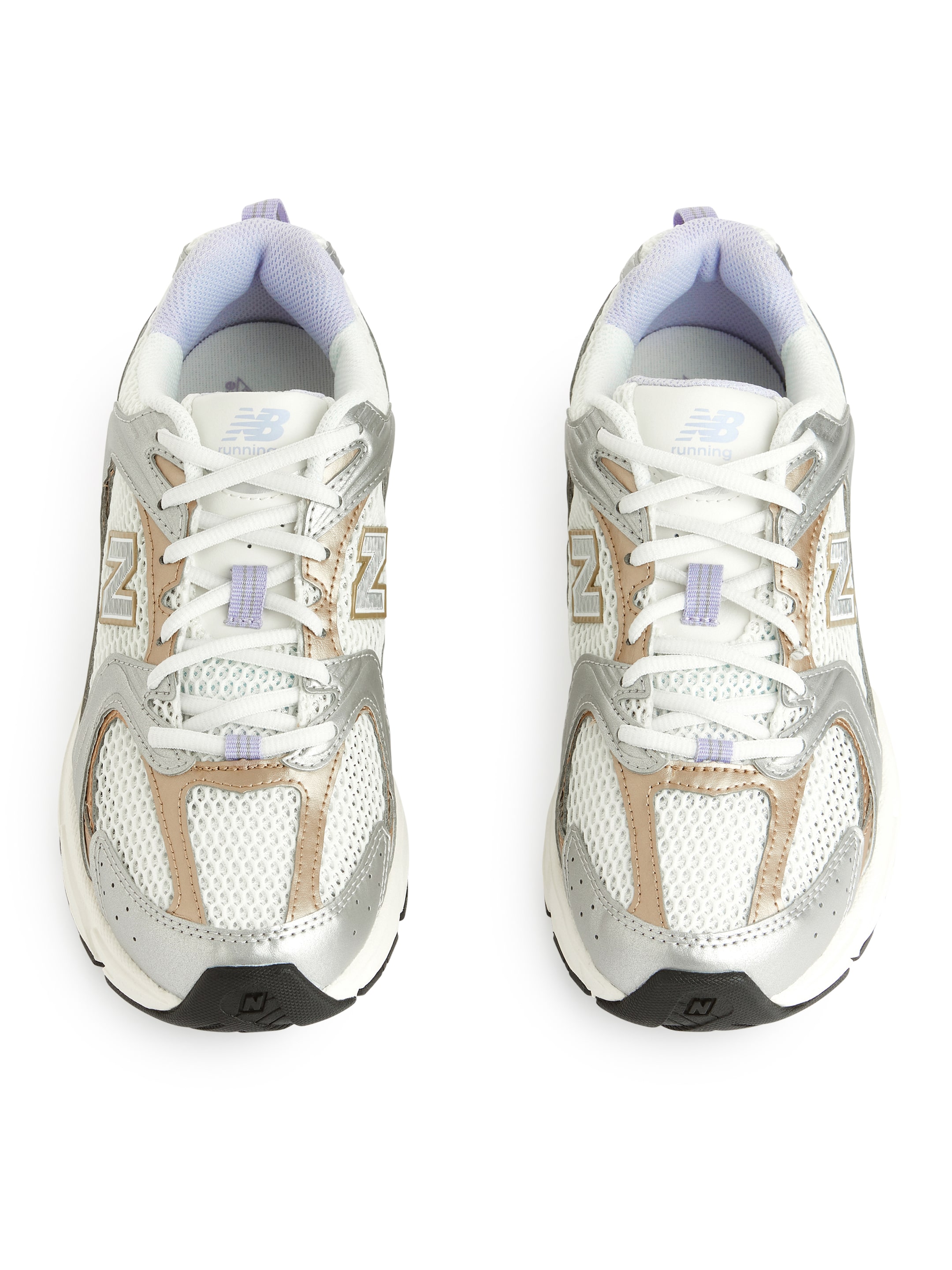 Baskets New balance 530 - Blanc/Argent/Or - Femme - StillMedia/DescriptiveStillLife - 1