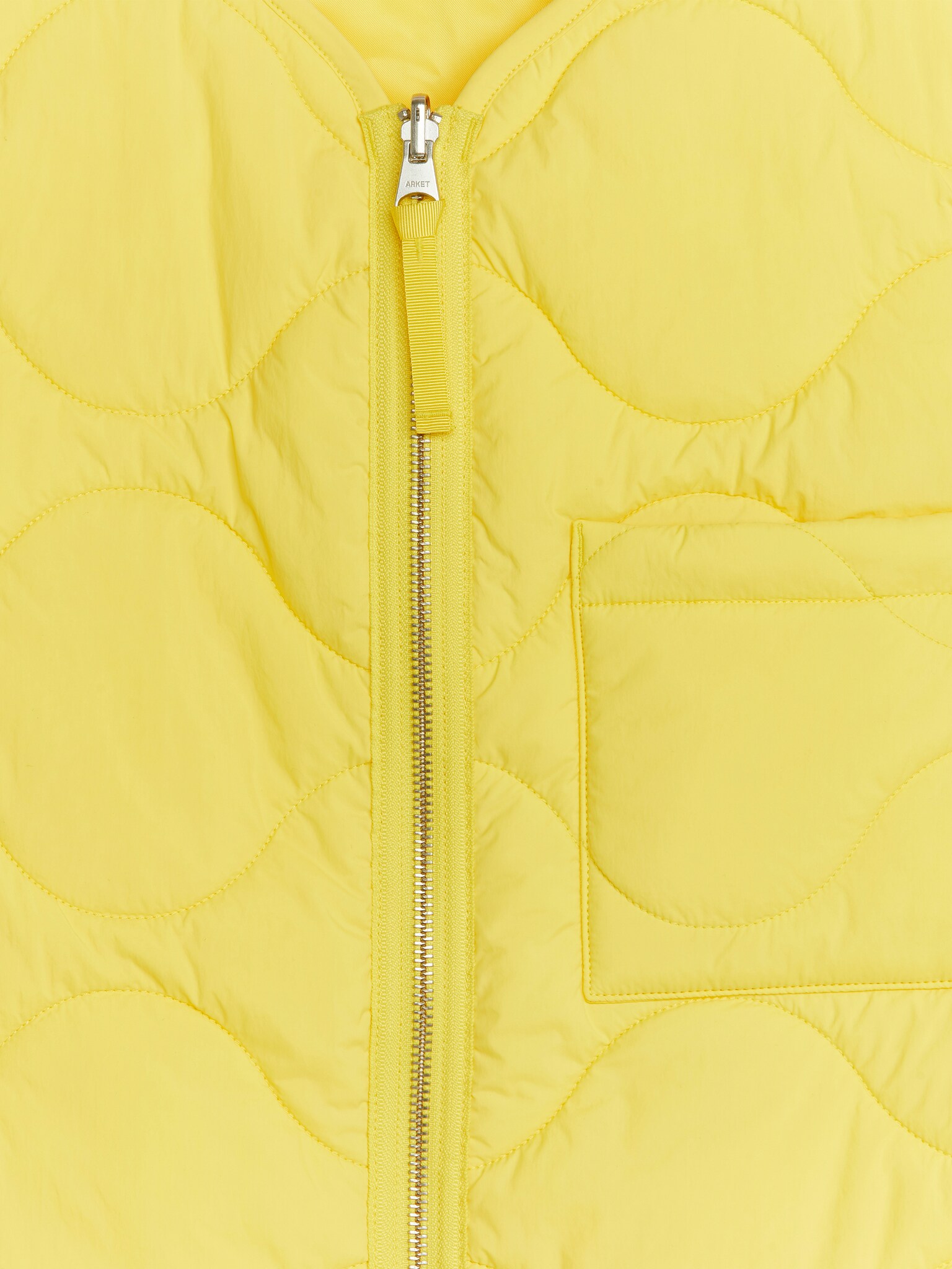 2-in-1 Quilted Liner Vest - Yellow/Black/Reddish Brown/Dark Blue/Khaki Green - 2