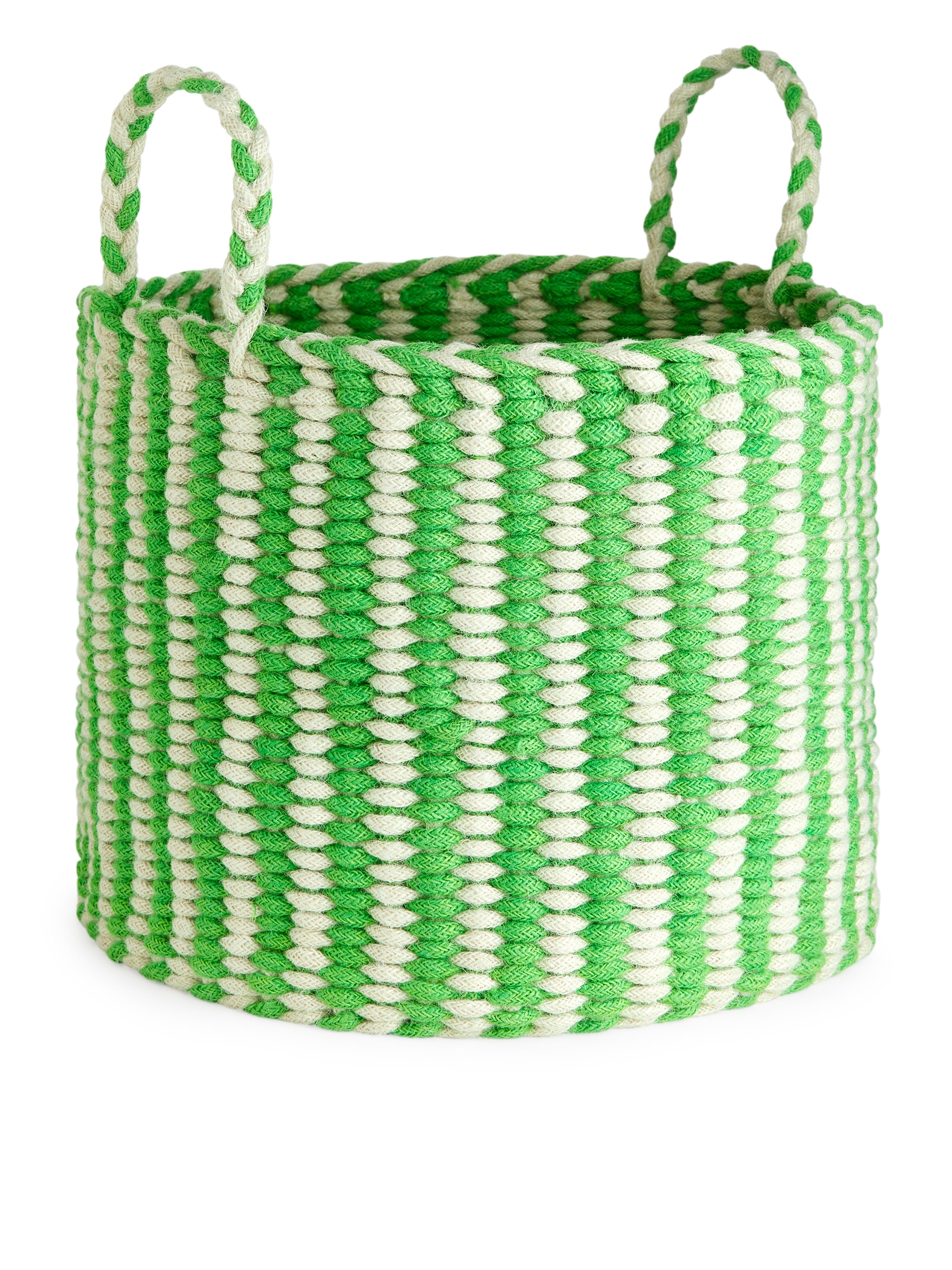 Förvaringskorg 41 cm - Grön/offwhite - Homeware - StillMedia/DescriptiveStillLife - 3