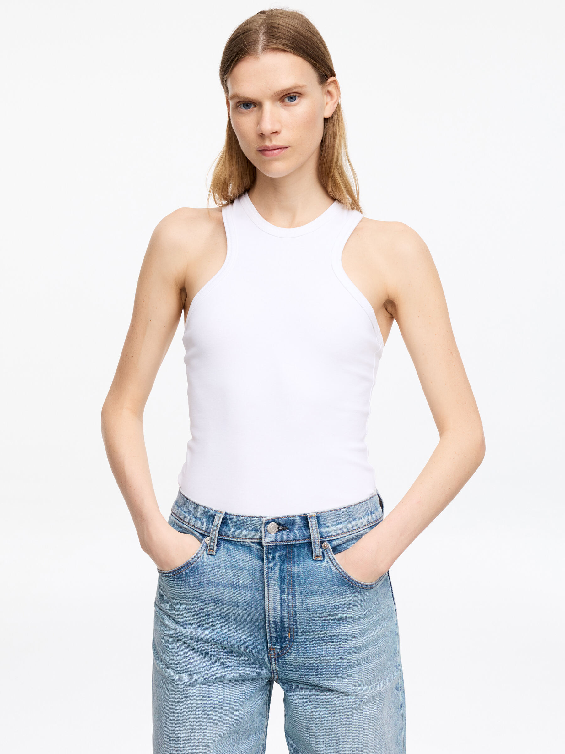 Jean évasé LUPINE - Bleu ciel - Femme - StillMedia/Lookbook - 6