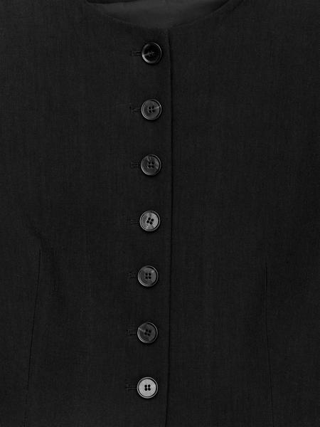 Printed Linen Blend Blazer main image 0