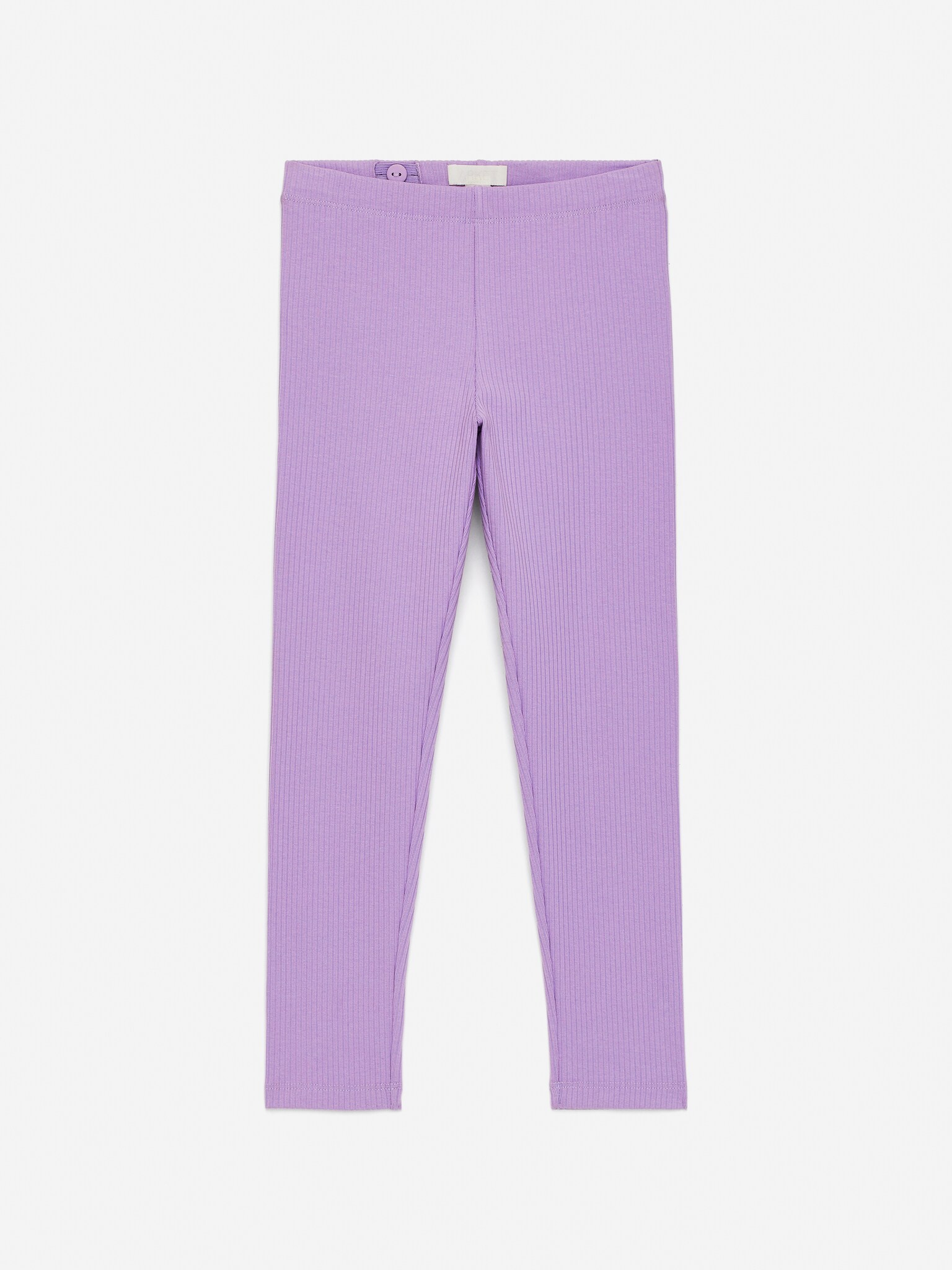 Rib Jersey Leggings - Lilac/Black/Grey Melange