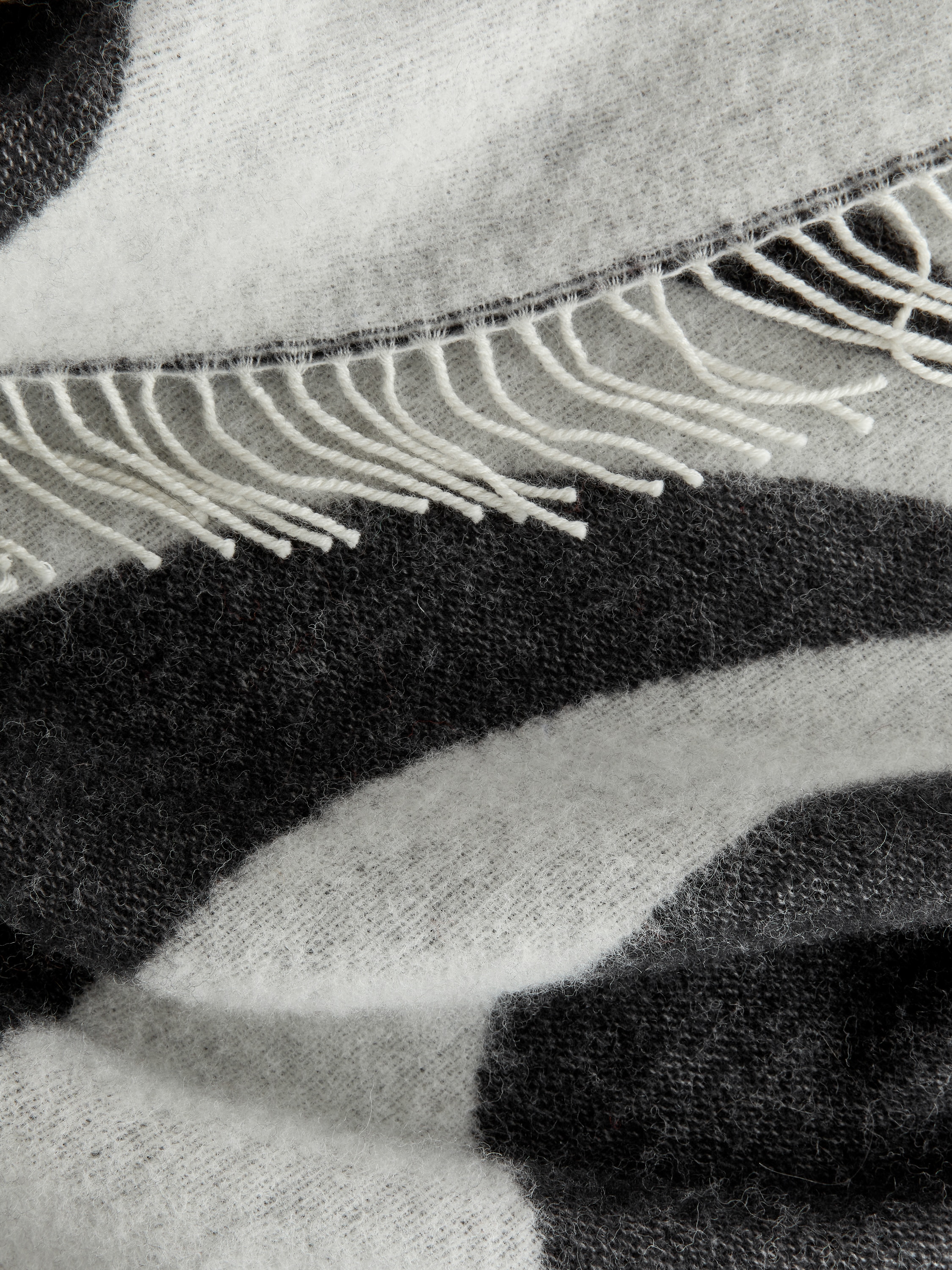 Klippan Wool Blanket – White/Black – Homeware – ARKET WW
