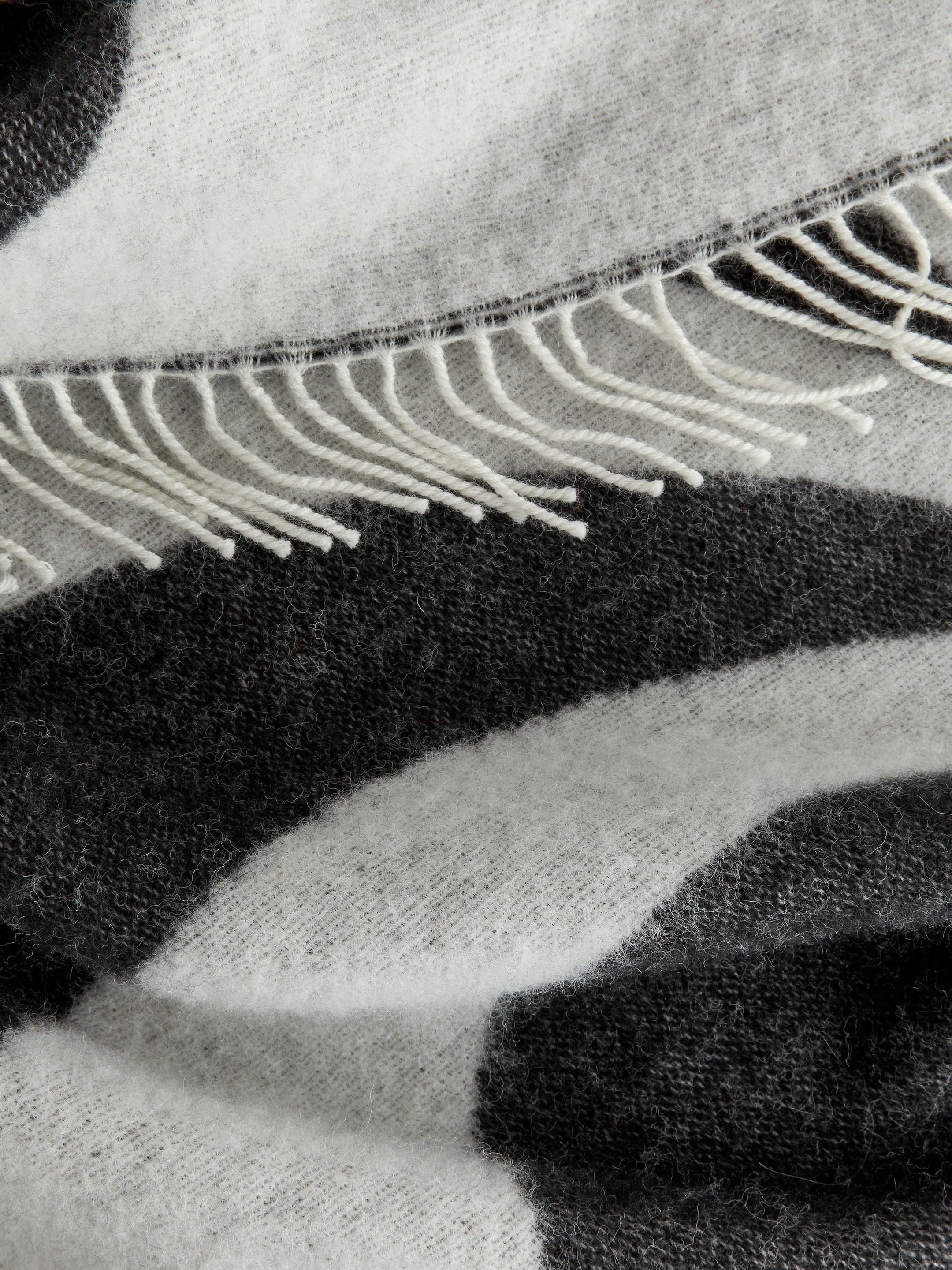 Klippan Wool Blanket - White/Black - Homeware - StillMedia/DescriptiveDetail - 2