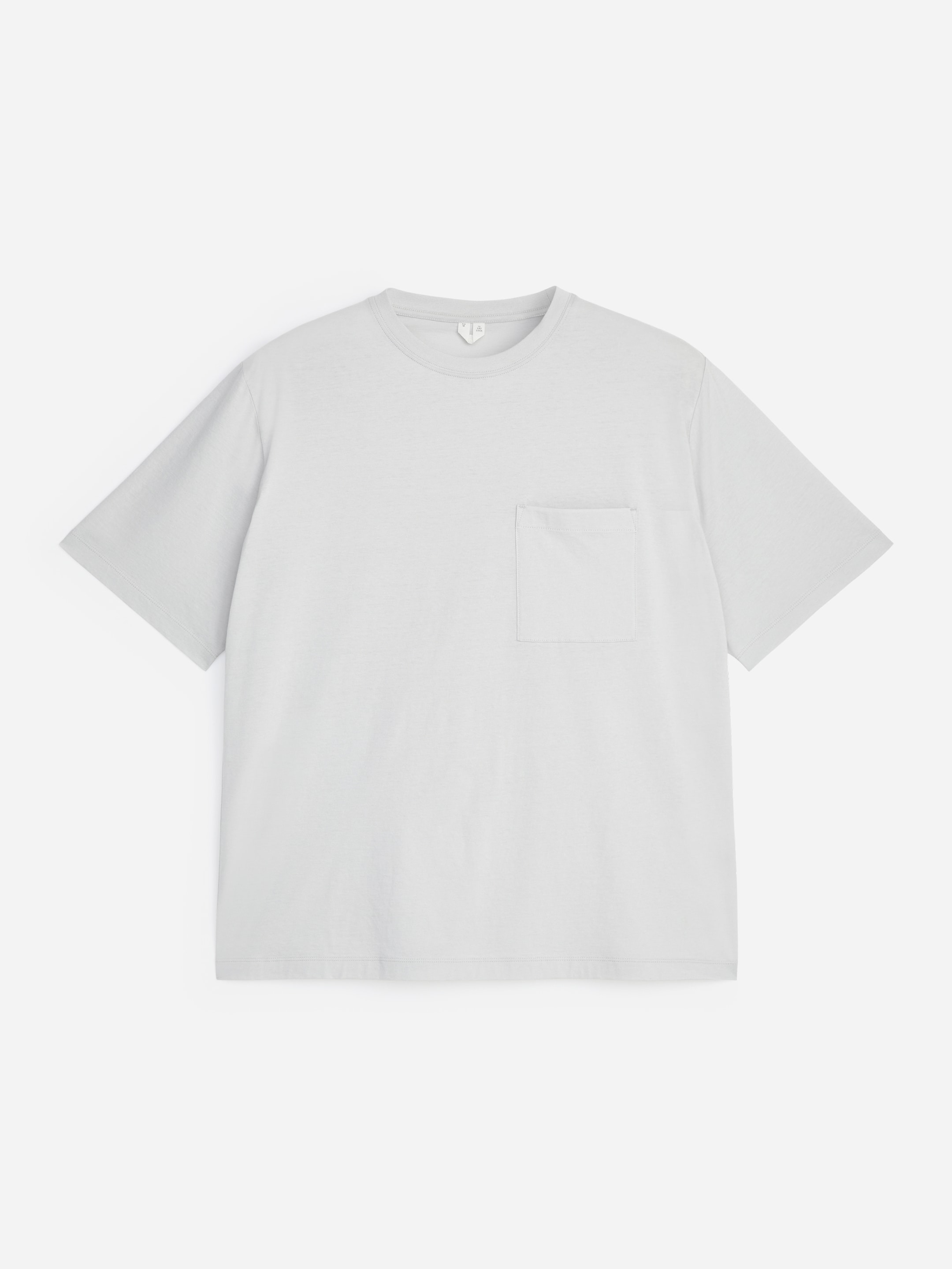 Relaxed Light-Weight T-Shirt-#B9BABC-19306
