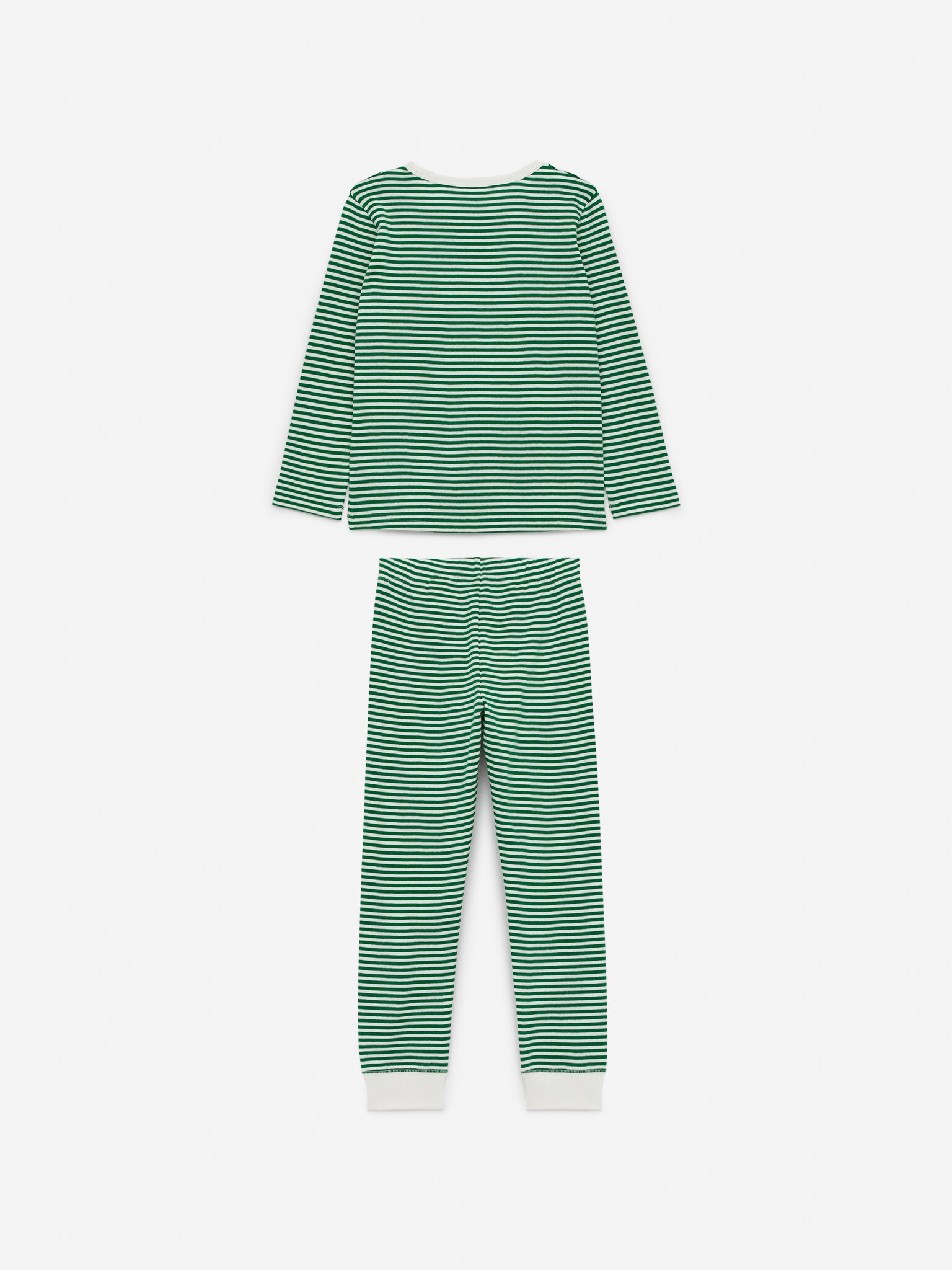 Trikåpyjamas - Grön/offwhite/Blå/vit/Blå/vargar/Röd/offwhite/Lila/rävar/Rosa/hjärtan/Mörkgrön/Ljusblå/Ljusblå/grön/Lila - 3