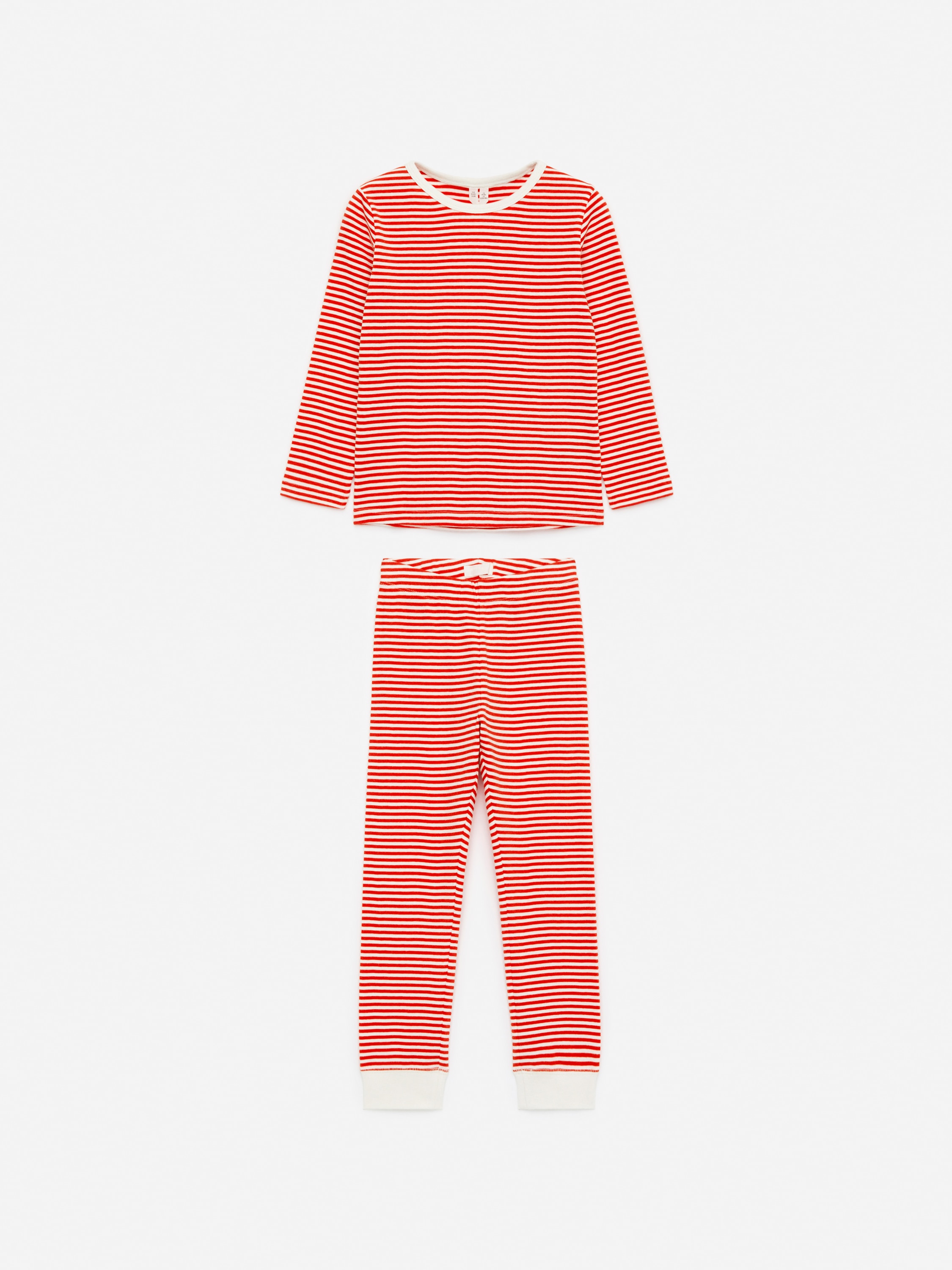 Pyjamassæt i jerseystof - Rød/råhvid/Blå/hvid/Mørkeblå/dinosaurer/Syren/hjerter/Hvid/Blå/orange/Pink/hjerter/Pink/rød/Pink/orange