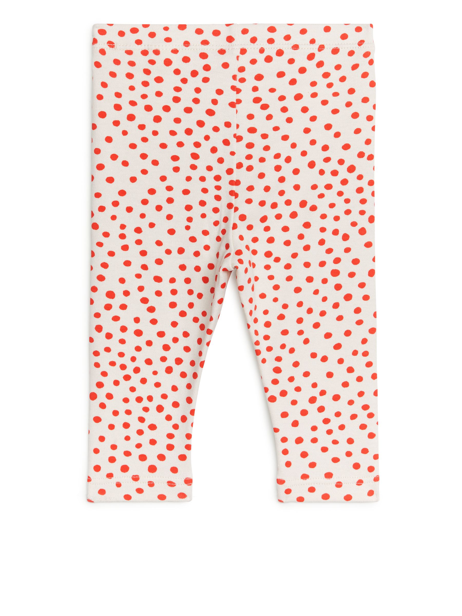 Jerseyleggings - Cremeweiß/Orange - Kinder - StillMedia/DescriptiveStillLife - 1