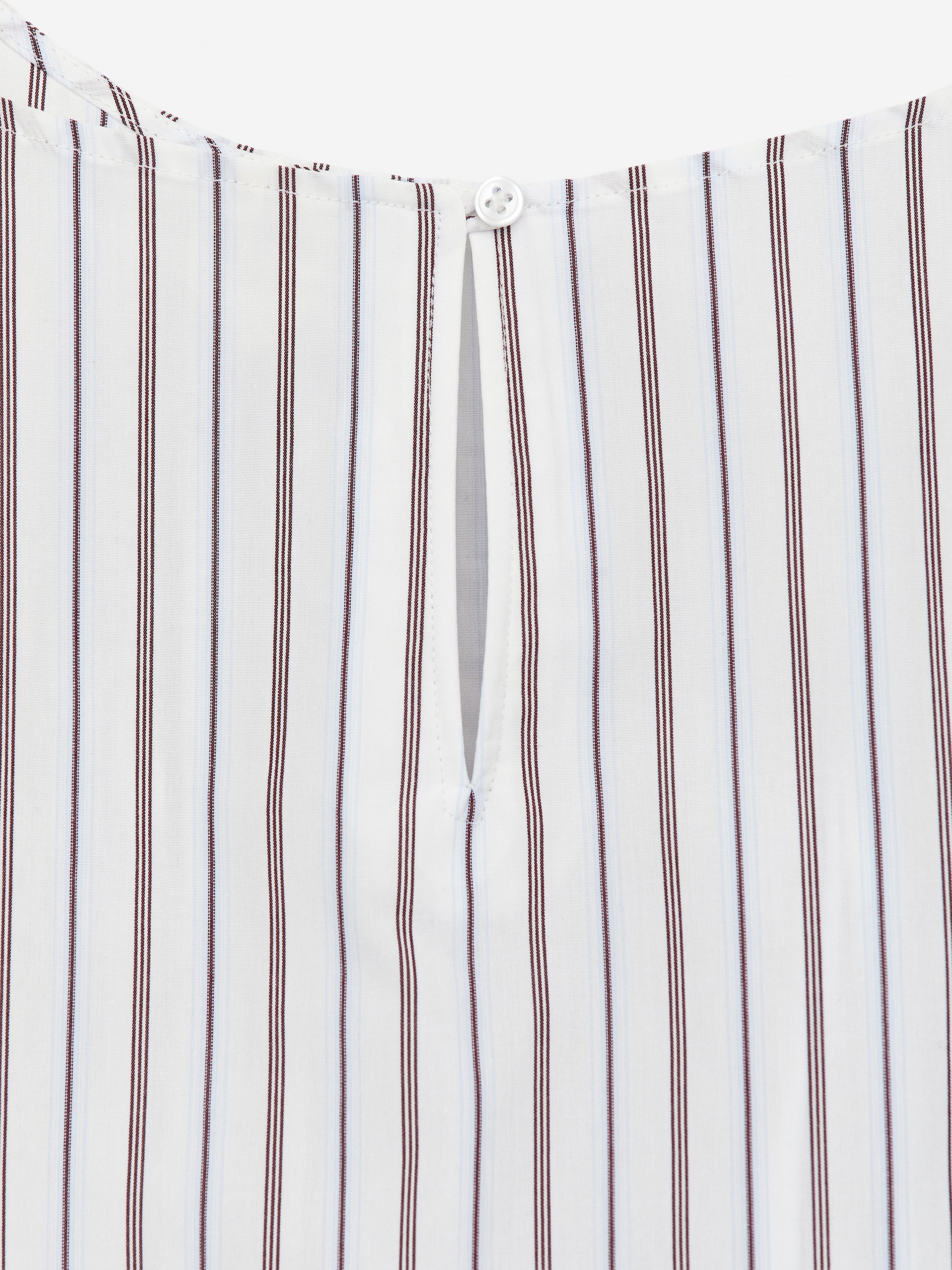Cotton Strap Top - White/Multi-Colour - Loose fit - Women - StillMedia/DescriptiveDetail - 3